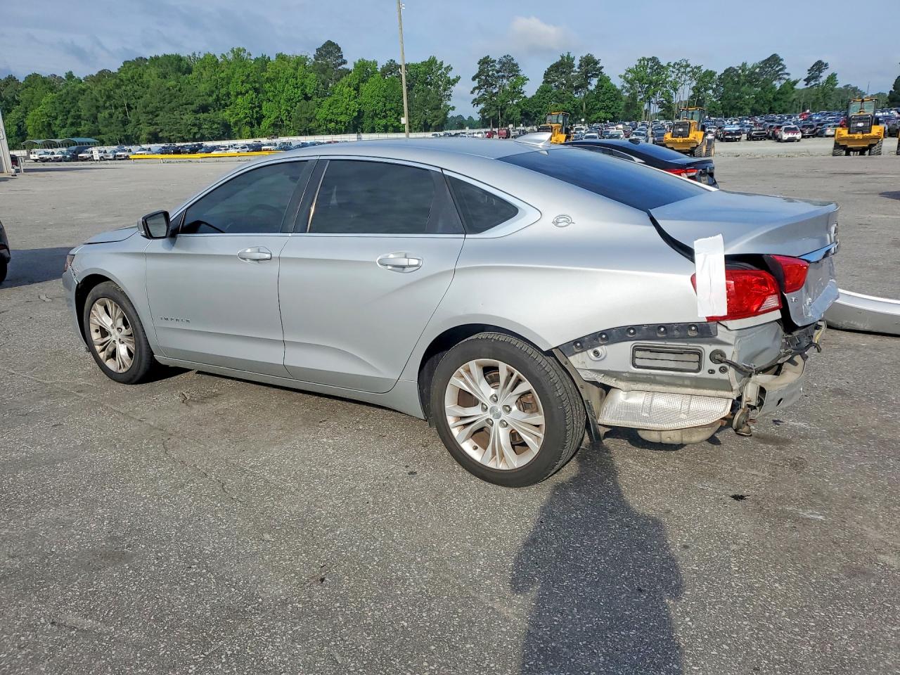 2015 Chevrolet Impala Lt Серебряный vin: 1G1125S33FU101532