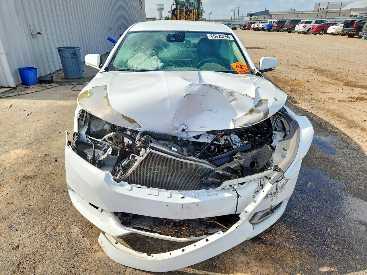 2014 Chevrolet Impala Lt White vin: 1G1125S34EU106933