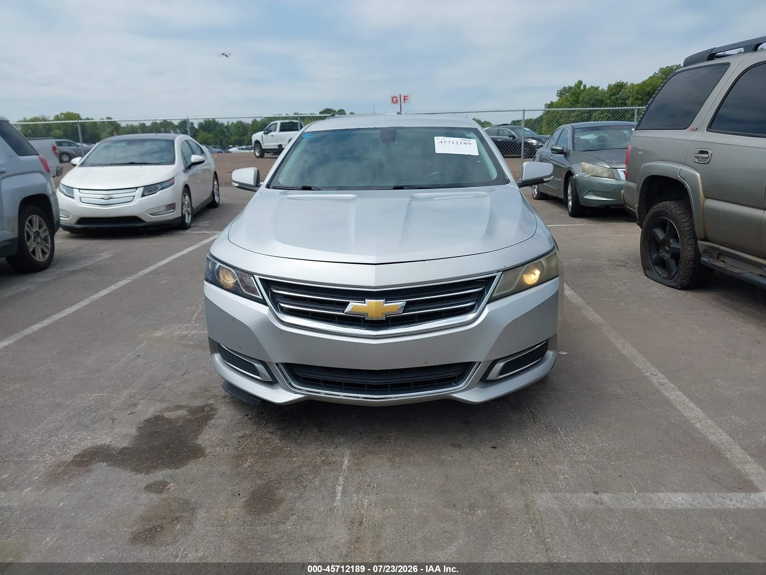 2014 Chevrolet Impala 2lt Silver vin: 1G1125S34EU124803