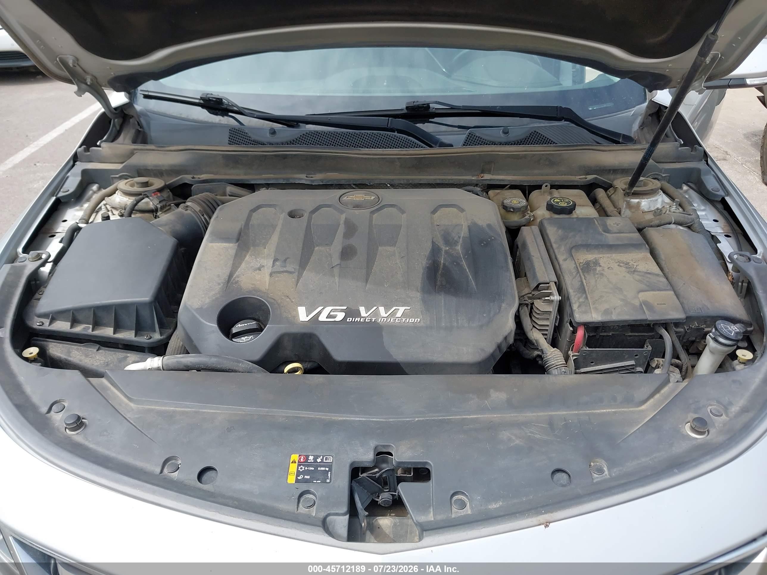 2014 Chevrolet Impala 2lt Silver vin: 1G1125S34EU124803