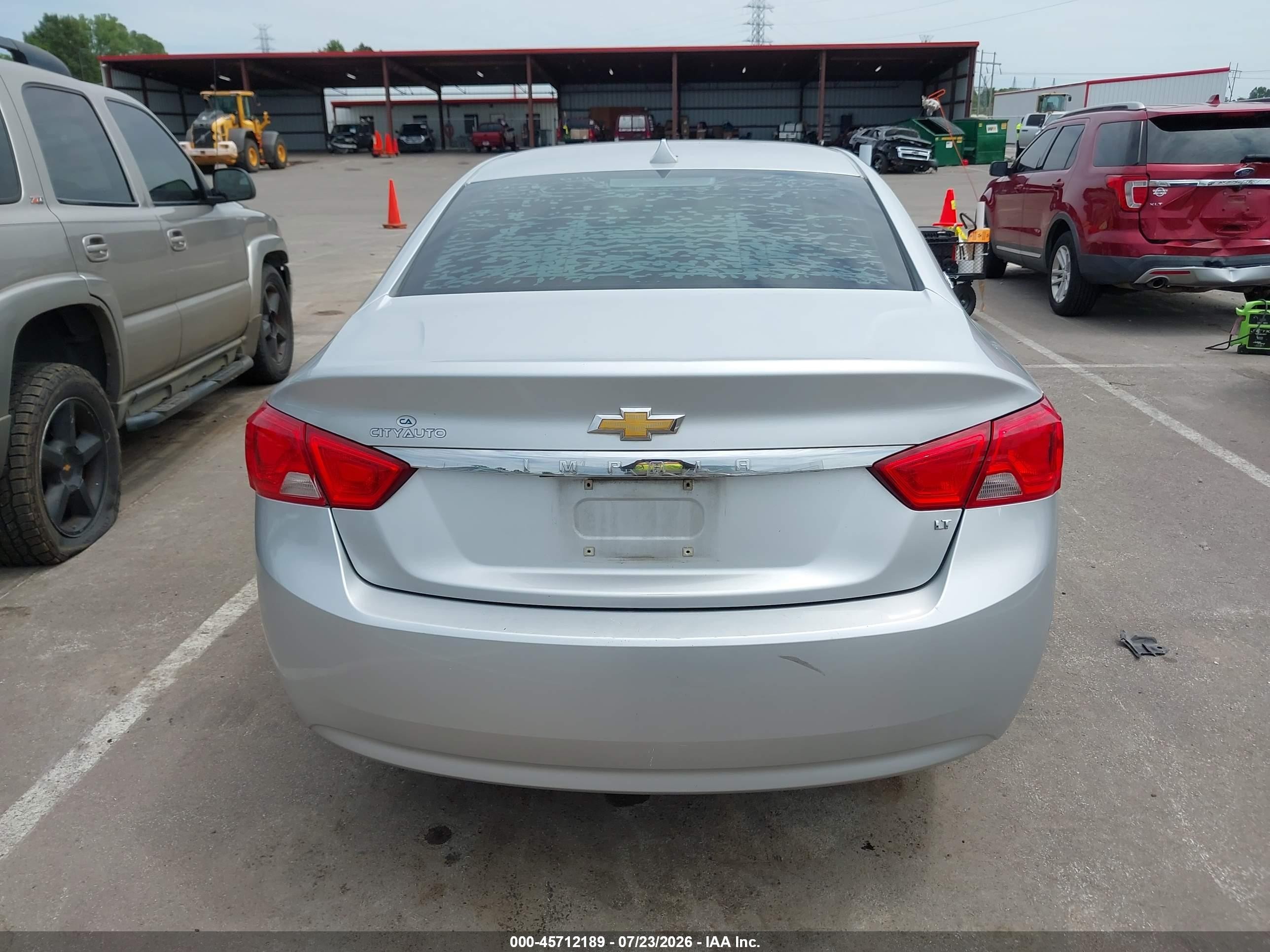 2014 Chevrolet Impala 2lt Silver vin: 1G1125S34EU124803