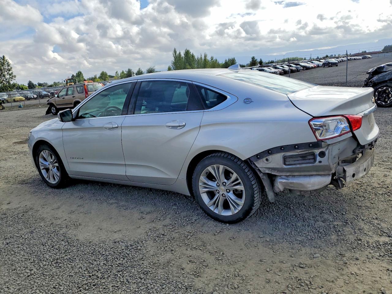 2014 Chevrolet Impala Lt Silver vin: 1G1125S34EU142007