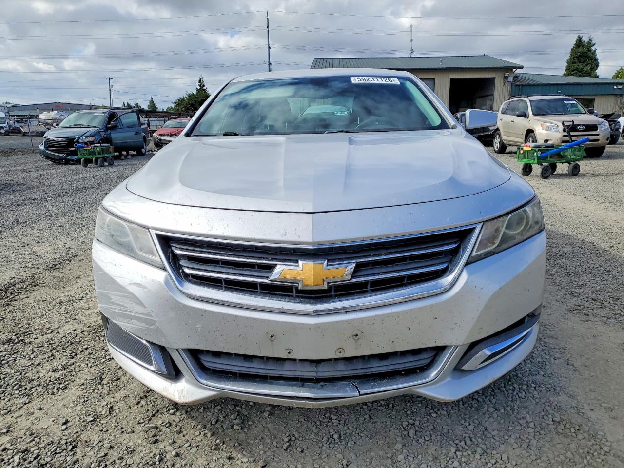 2014 Chevrolet Impala Lt Silver vin: 1G1125S34EU142007