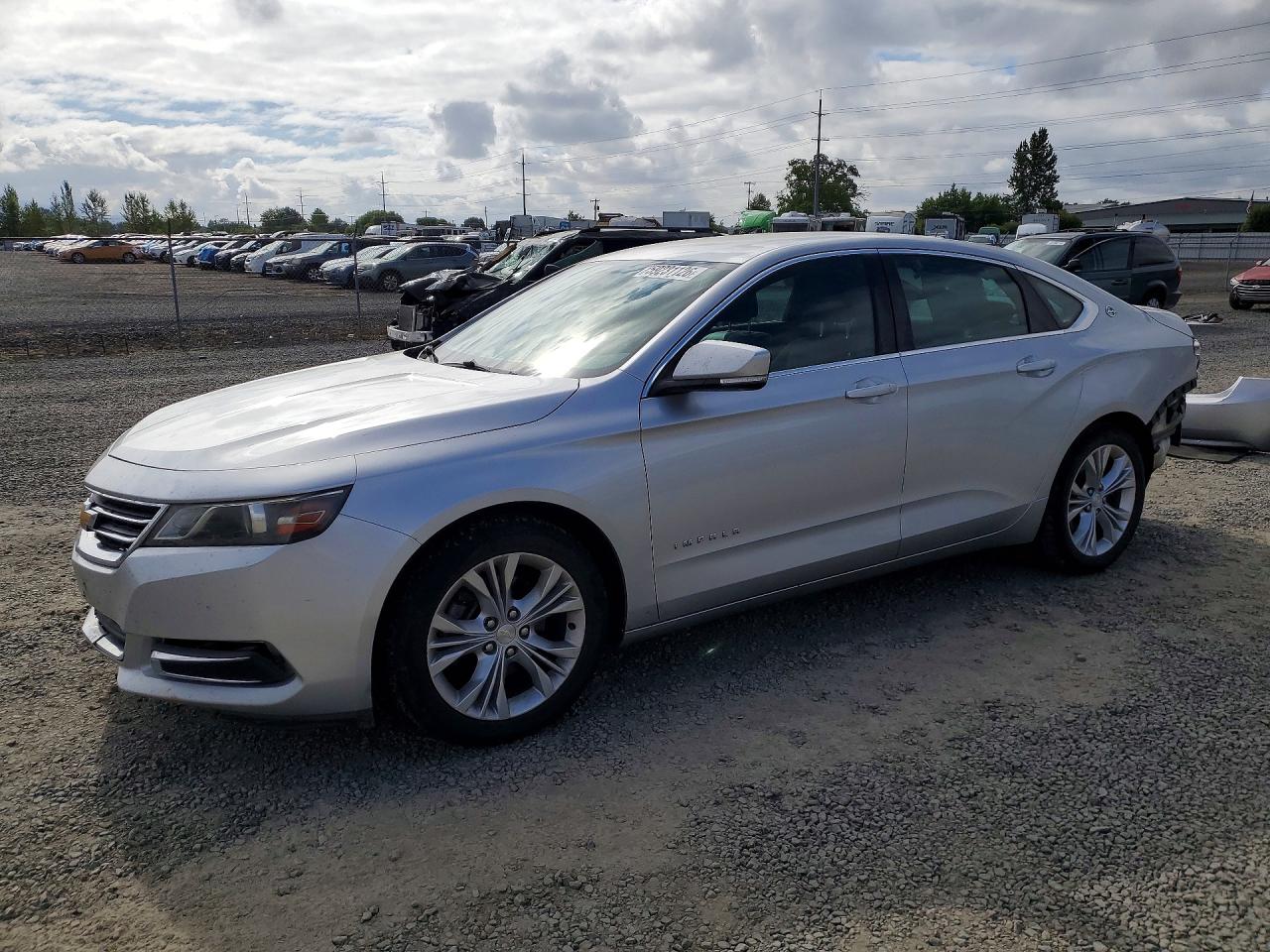 2014 Chevrolet Impala Lt Silver vin: 1G1125S34EU142007