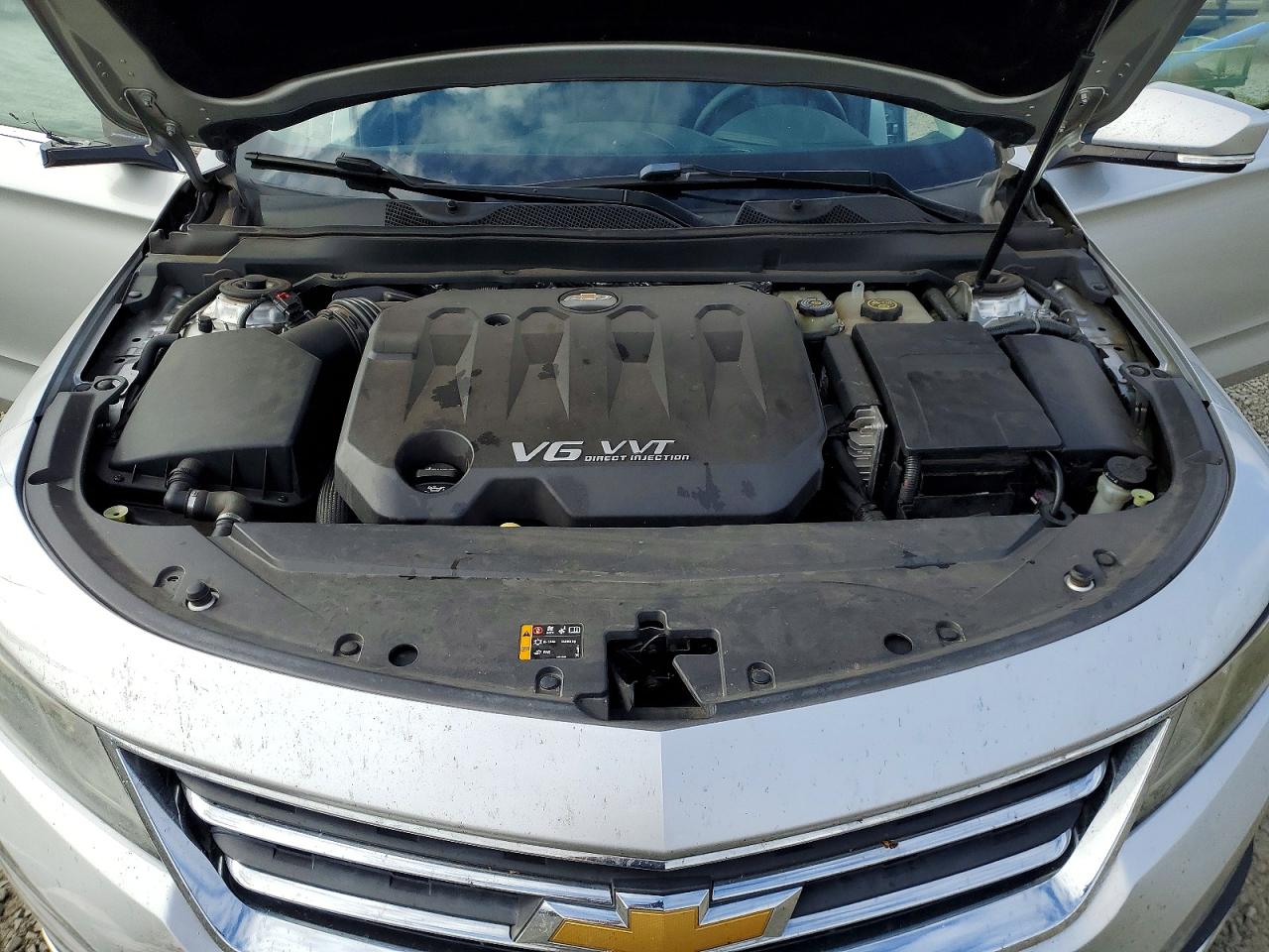 2014 Chevrolet Impala Lt Silver vin: 1G1125S34EU142007