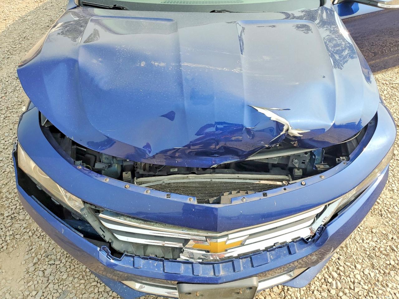 2014 Chevrolet Impala Lt Blue vin: 1G1125S34EU142721