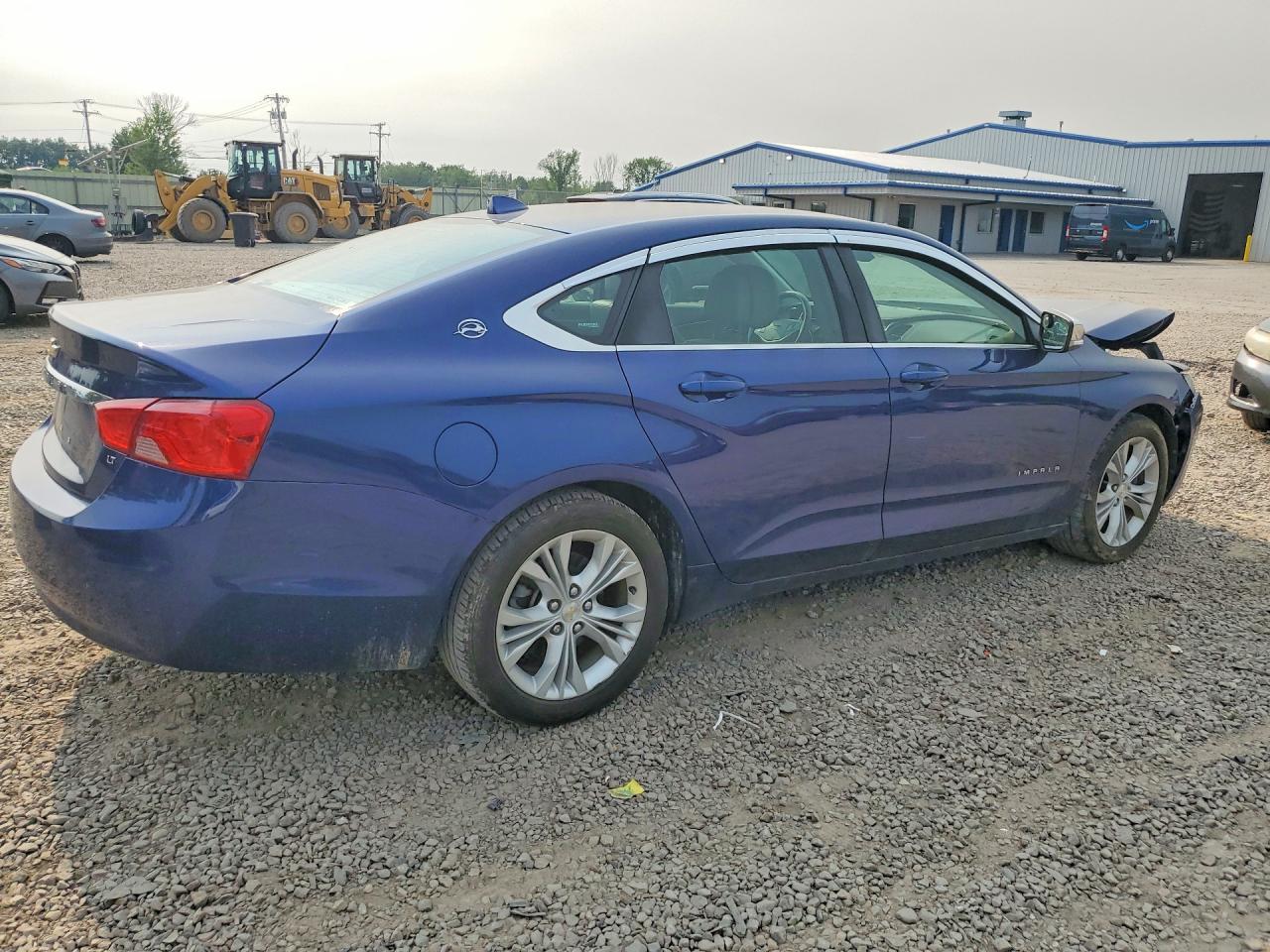 2014 Chevrolet Impala Lt Blue vin: 1G1125S34EU142721