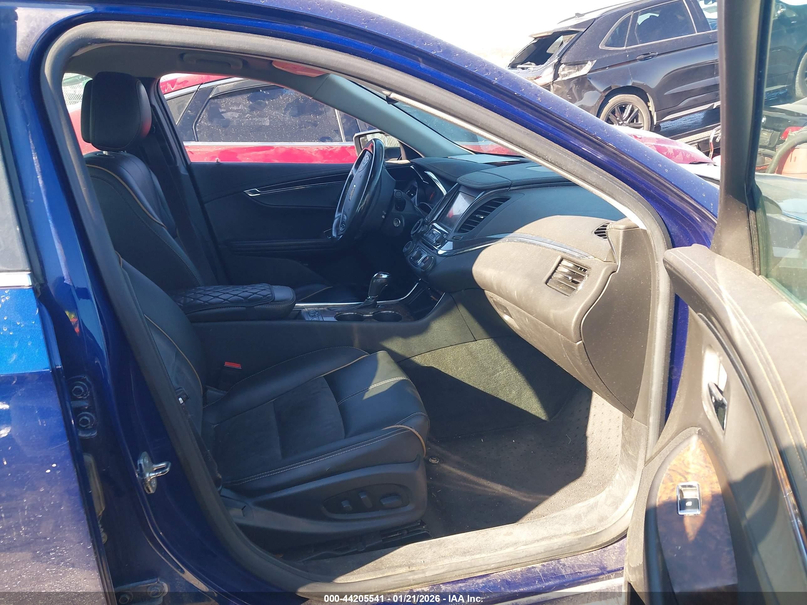 2014 Chevrolet Impala 2lt Blue vin: 1G1125S34EU146512