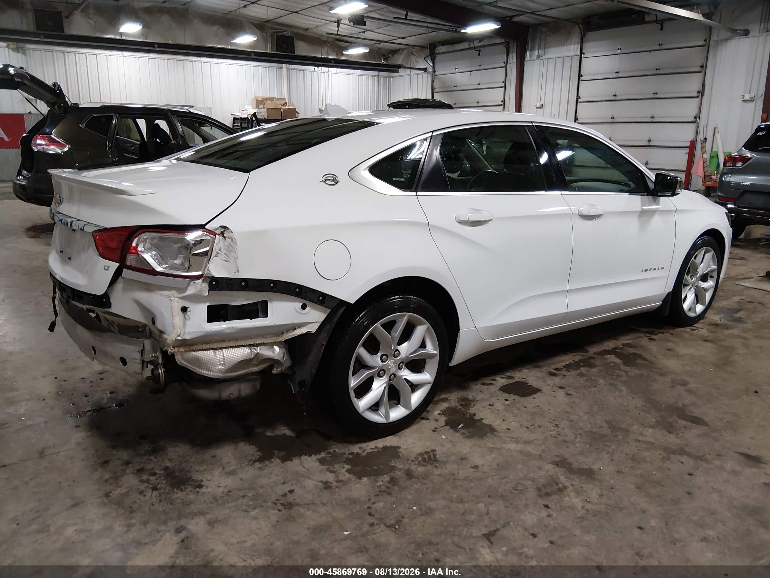 2014 Chevrolet Impala 2lt White vin: 1G1125S34EU150950