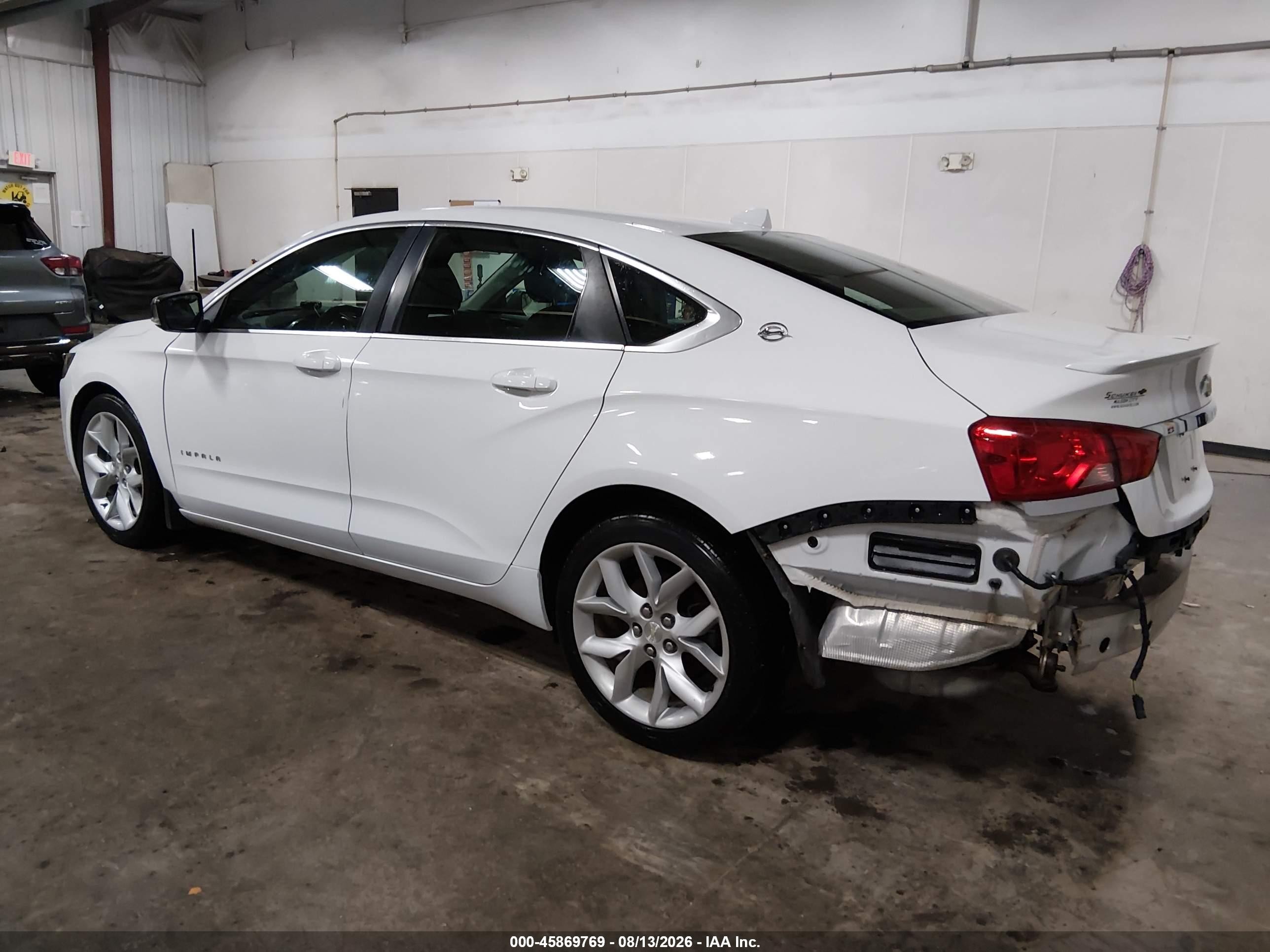2014 Chevrolet Impala 2lt White vin: 1G1125S34EU150950