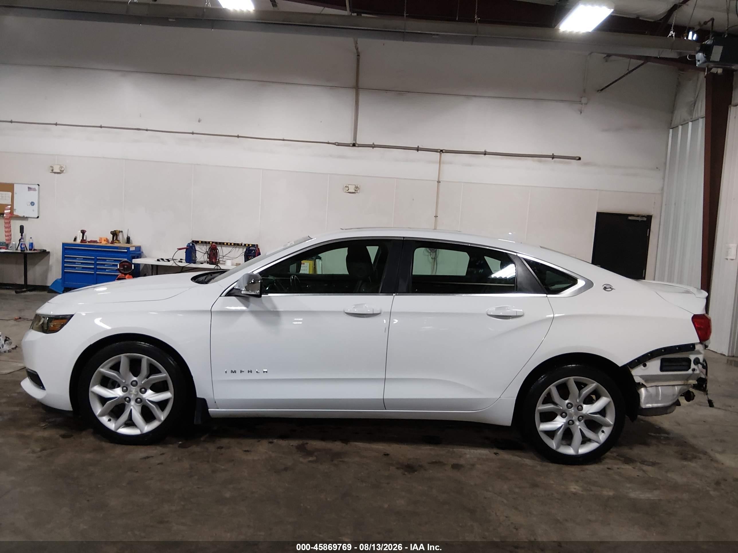 2014 Chevrolet Impala 2lt White vin: 1G1125S34EU150950
