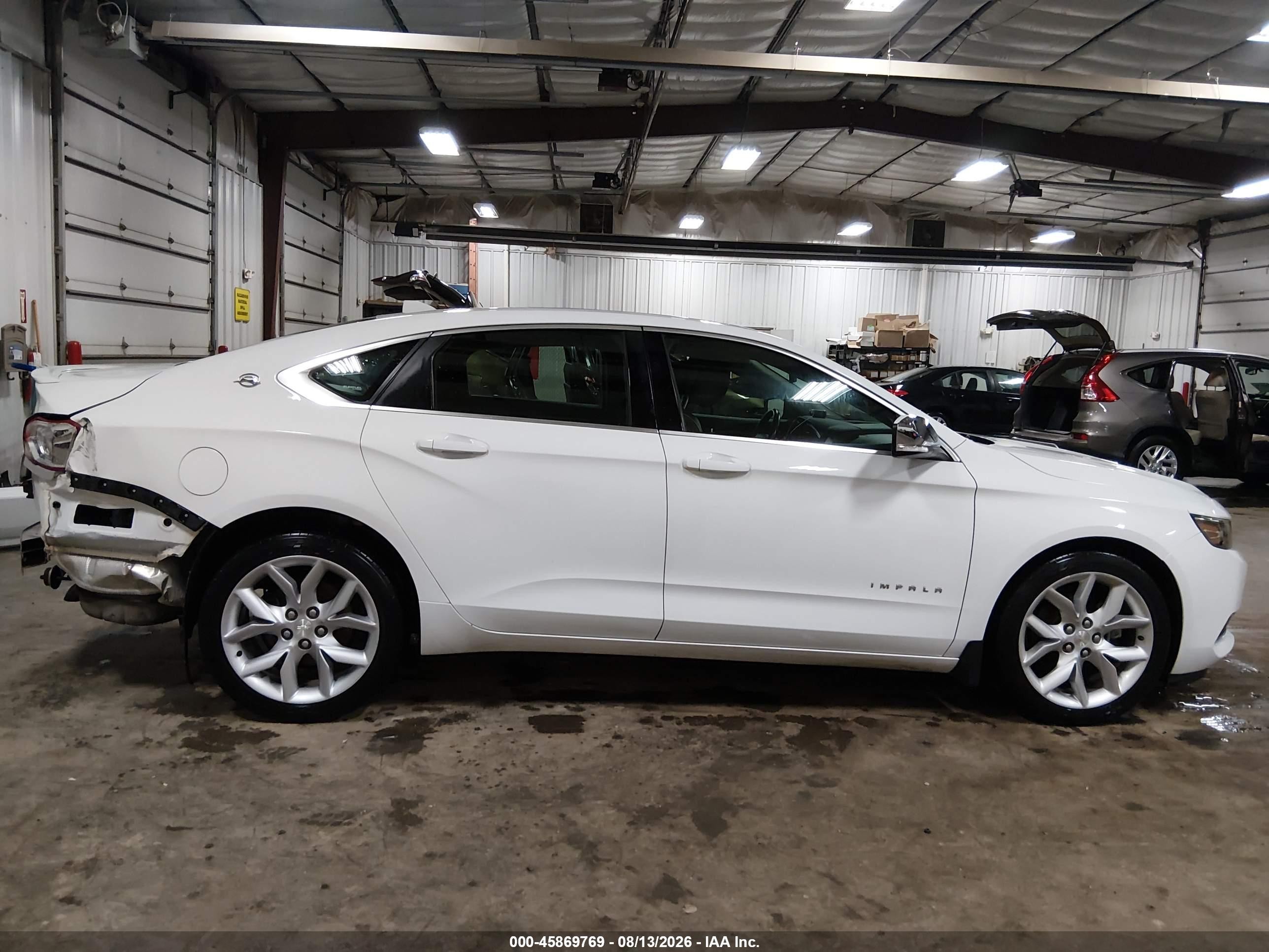 2014 Chevrolet Impala 2lt White vin: 1G1125S34EU150950