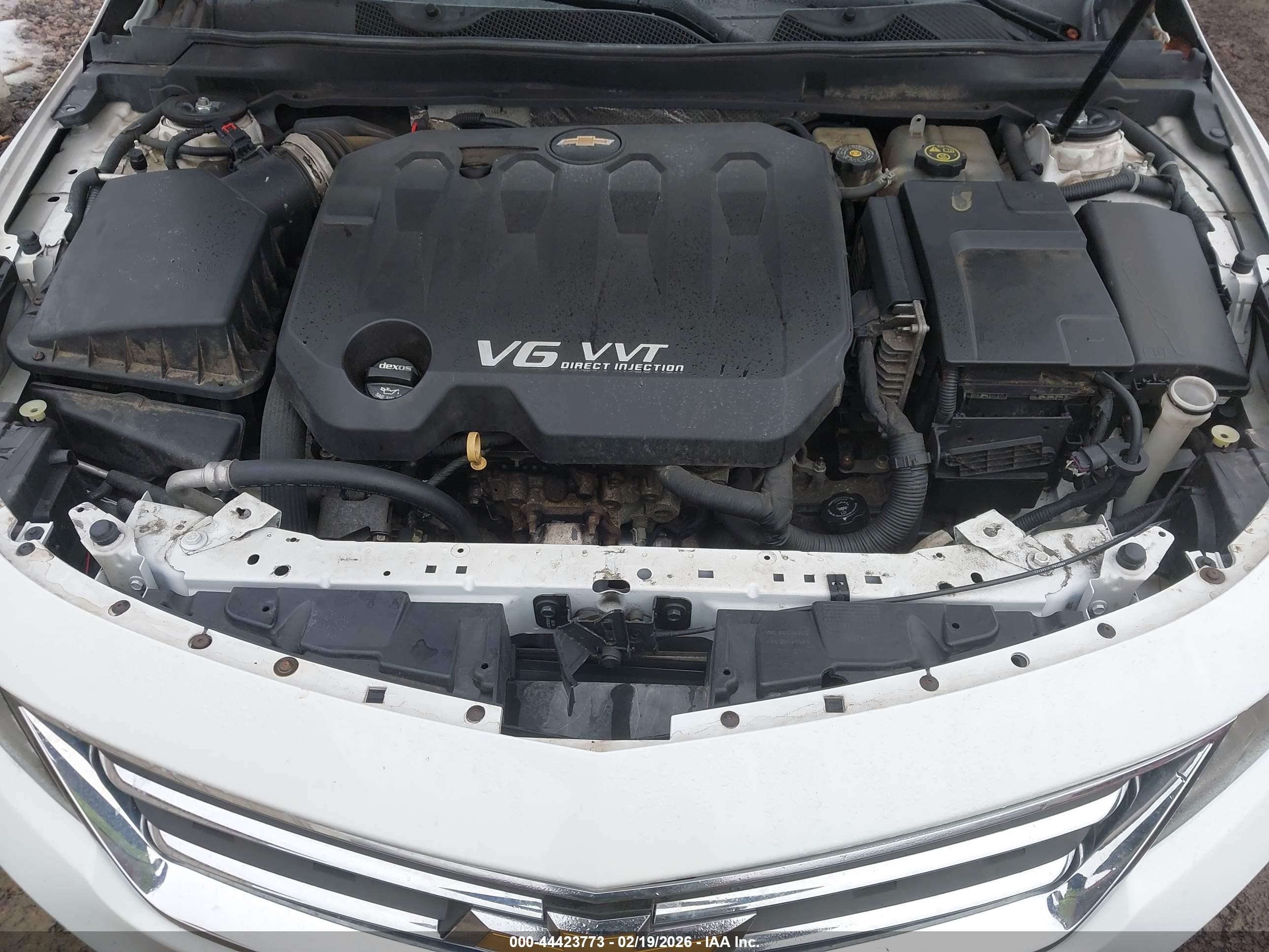 2015 Chevrolet Impala 2lt Белый vin: 1G1125S34FU114483