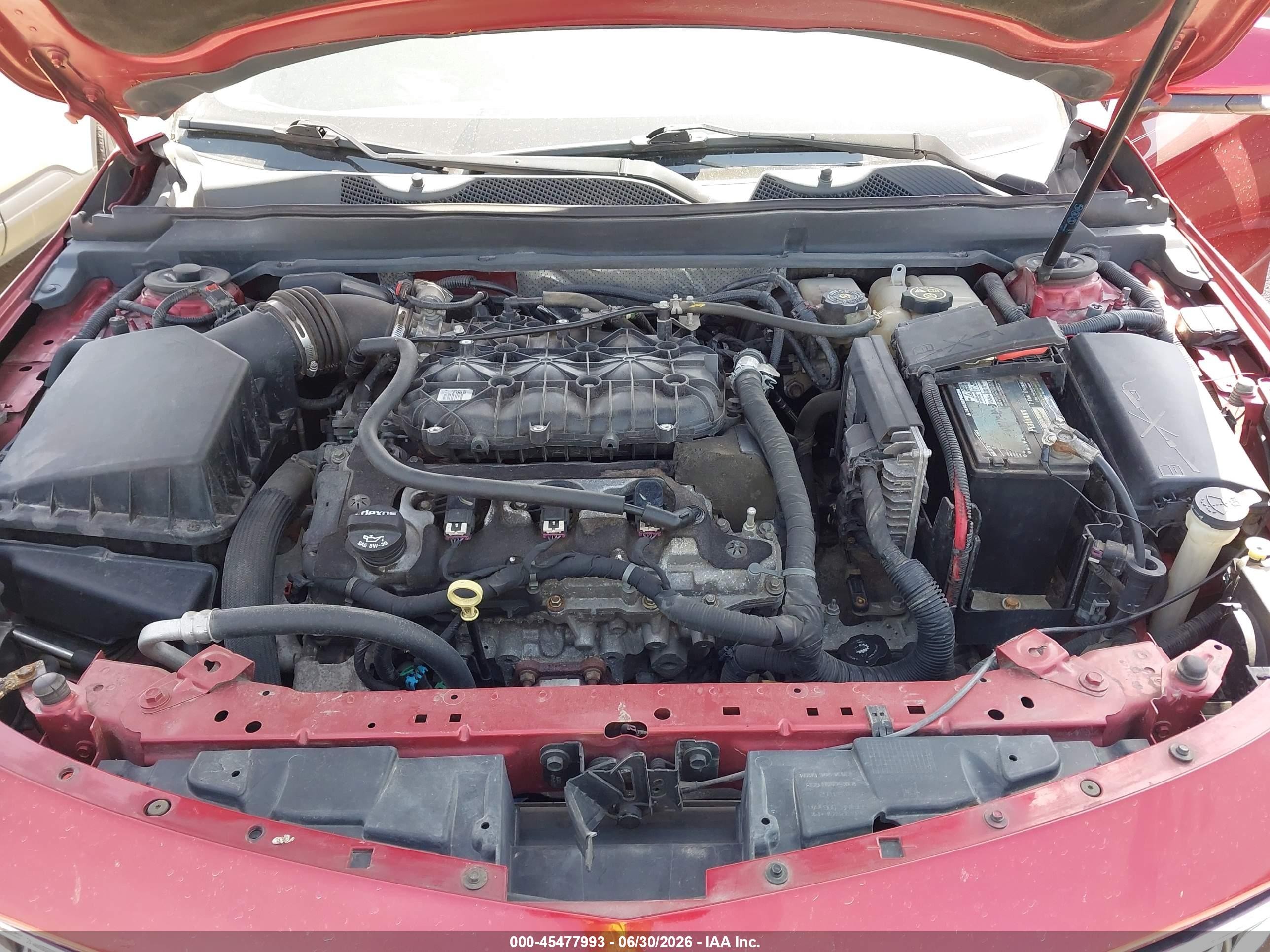 2014 Chevrolet Impala 2lt Red vin: 1G1125S35EU128181