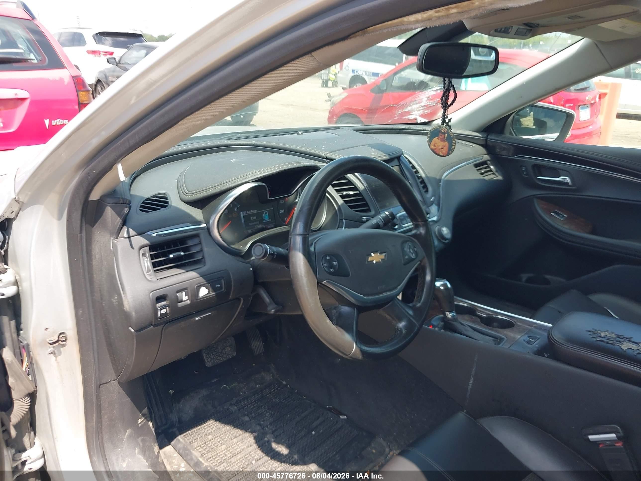 2014 Chevrolet Impala 2lt Silver vin: 1G1125S35EU143473