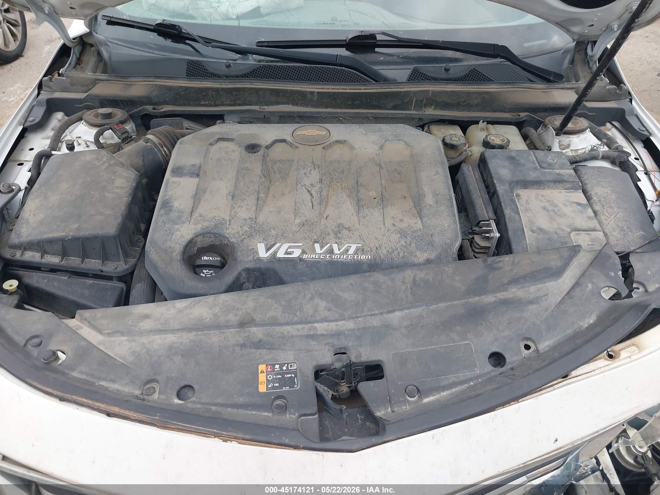 2015 Chevrolet Impala 2lt Белый vin: 1G1125S35FU143992