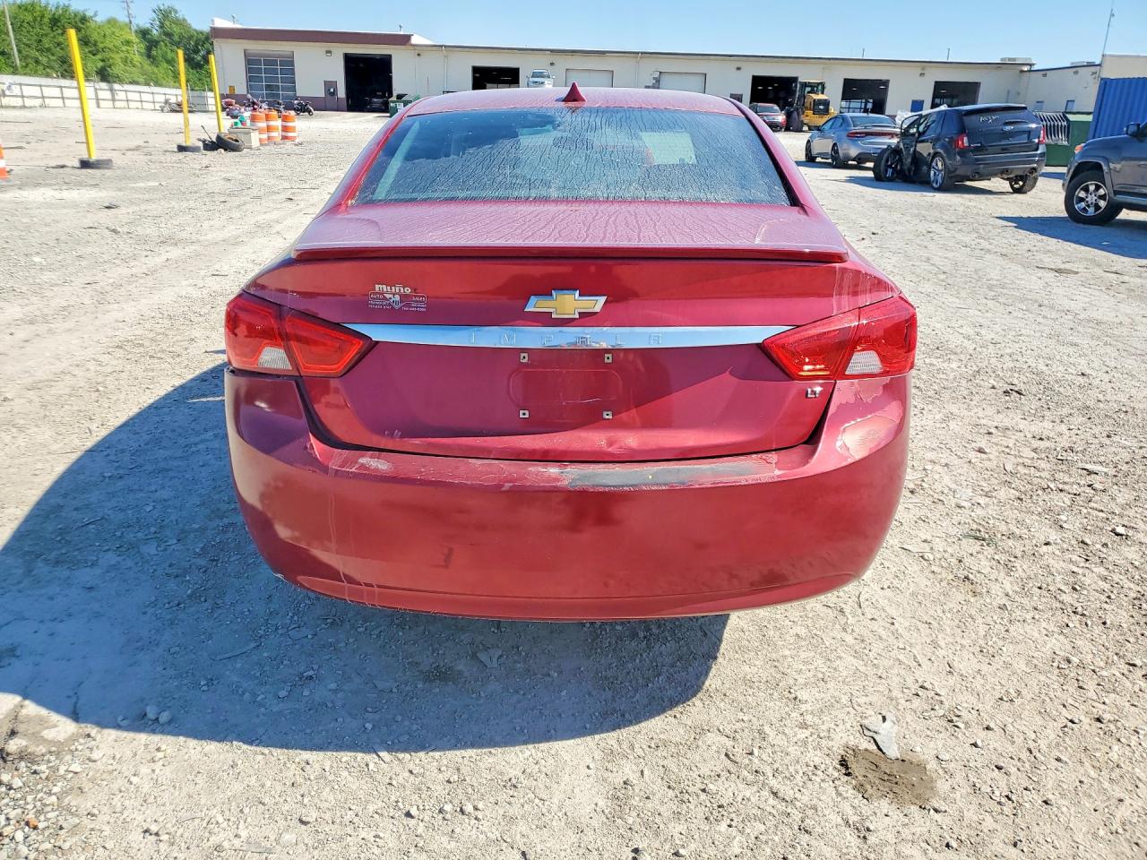 2014 Chevrolet Impala Lt Red vin: 1G1125S36EU109915