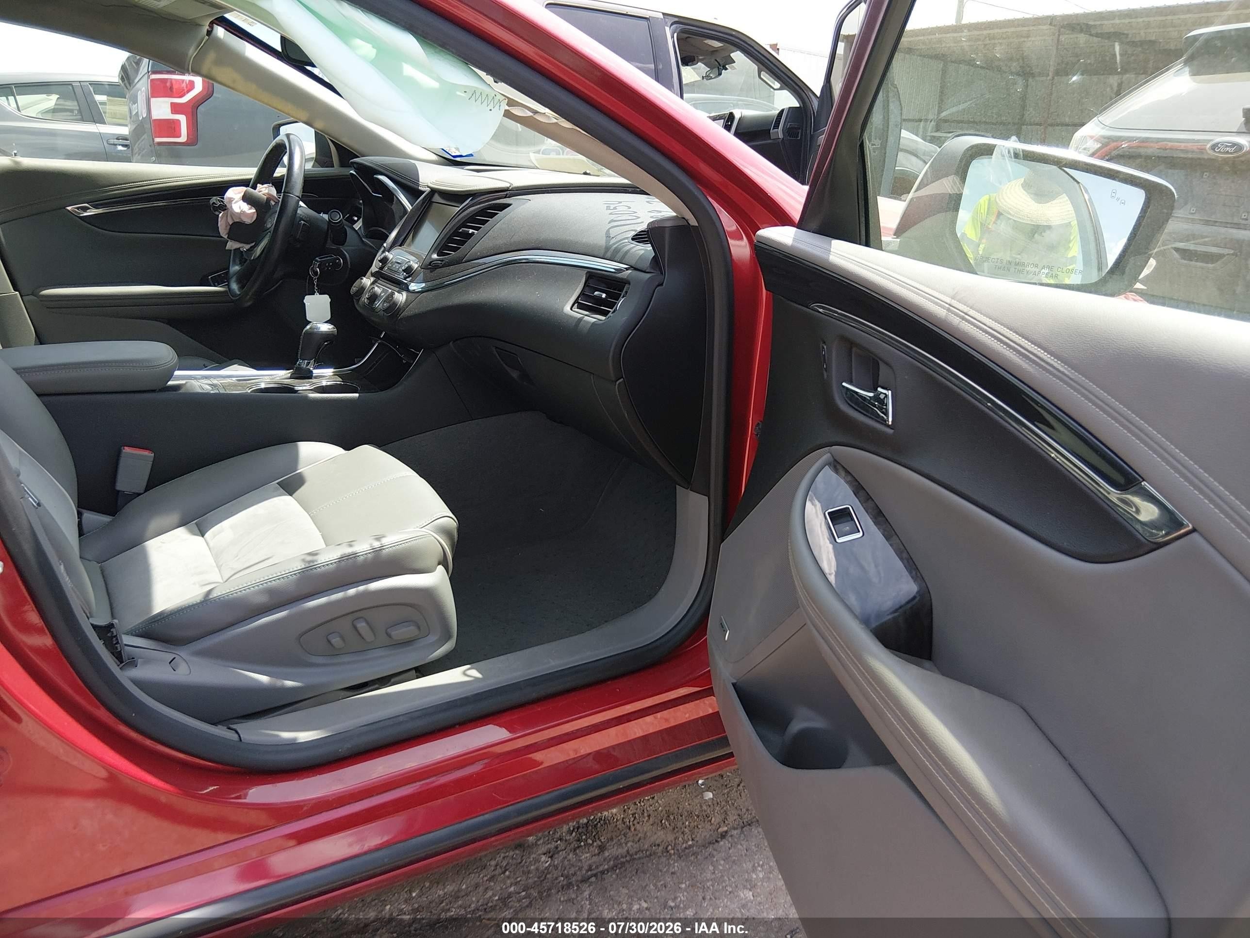 2014 Chevrolet Impala 2lt Red vin: 1G1125S36EU119389
