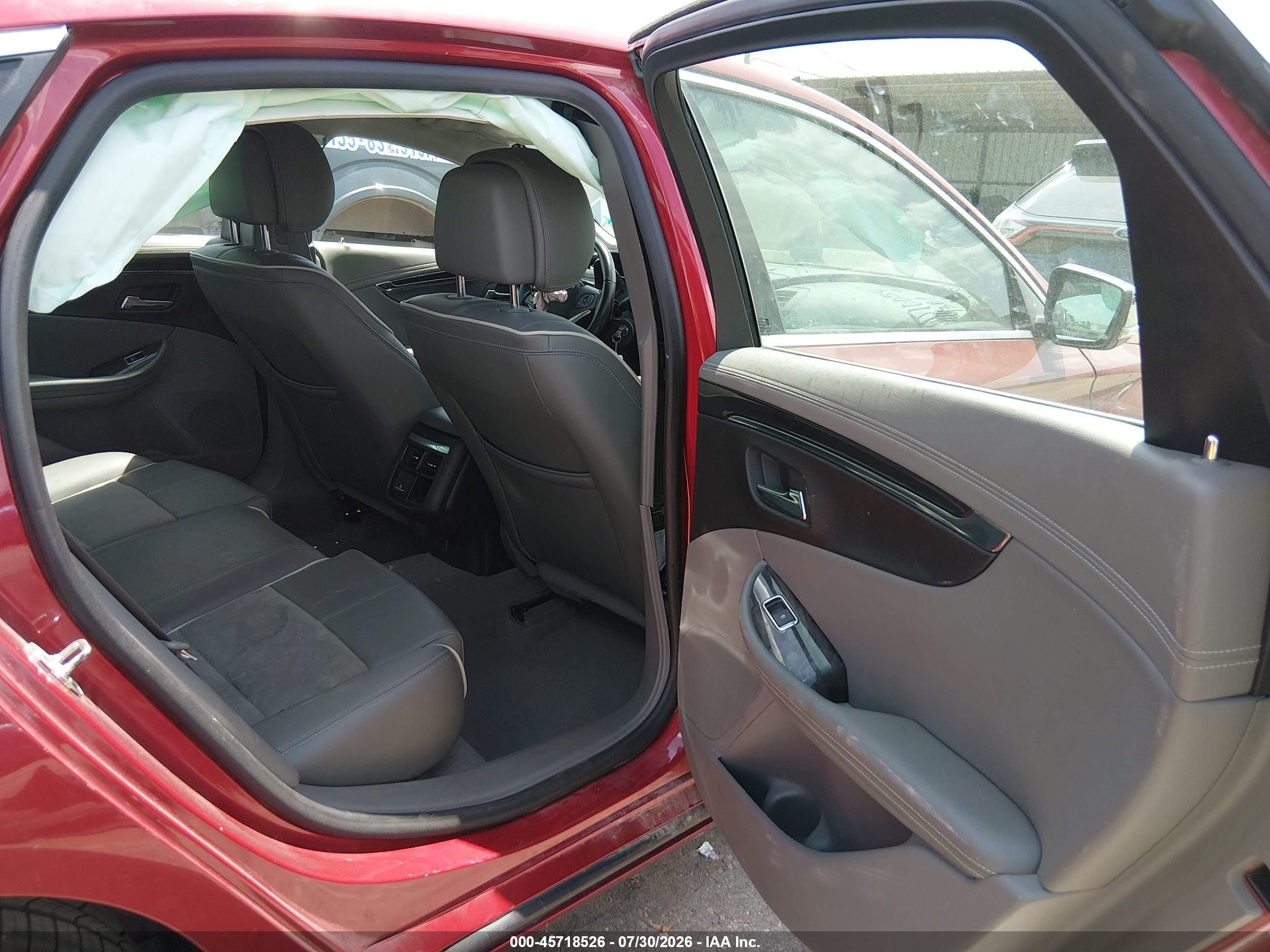 2014 Chevrolet Impala 2lt Red vin: 1G1125S36EU119389