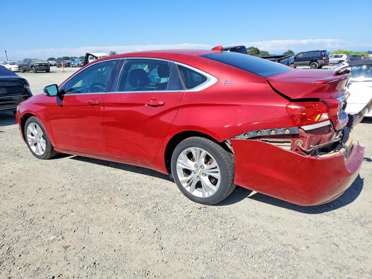 2014 Chevrolet Impala Lt Красный vin: 1G1125S36EU128366