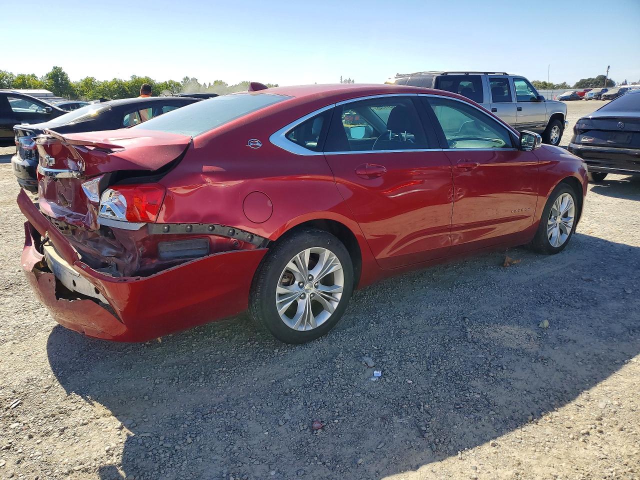 2014 Chevrolet Impala Lt Красный vin: 1G1125S36EU128366
