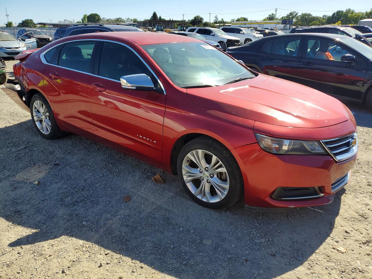 2014 Chevrolet Impala Lt Красный vin: 1G1125S36EU128366