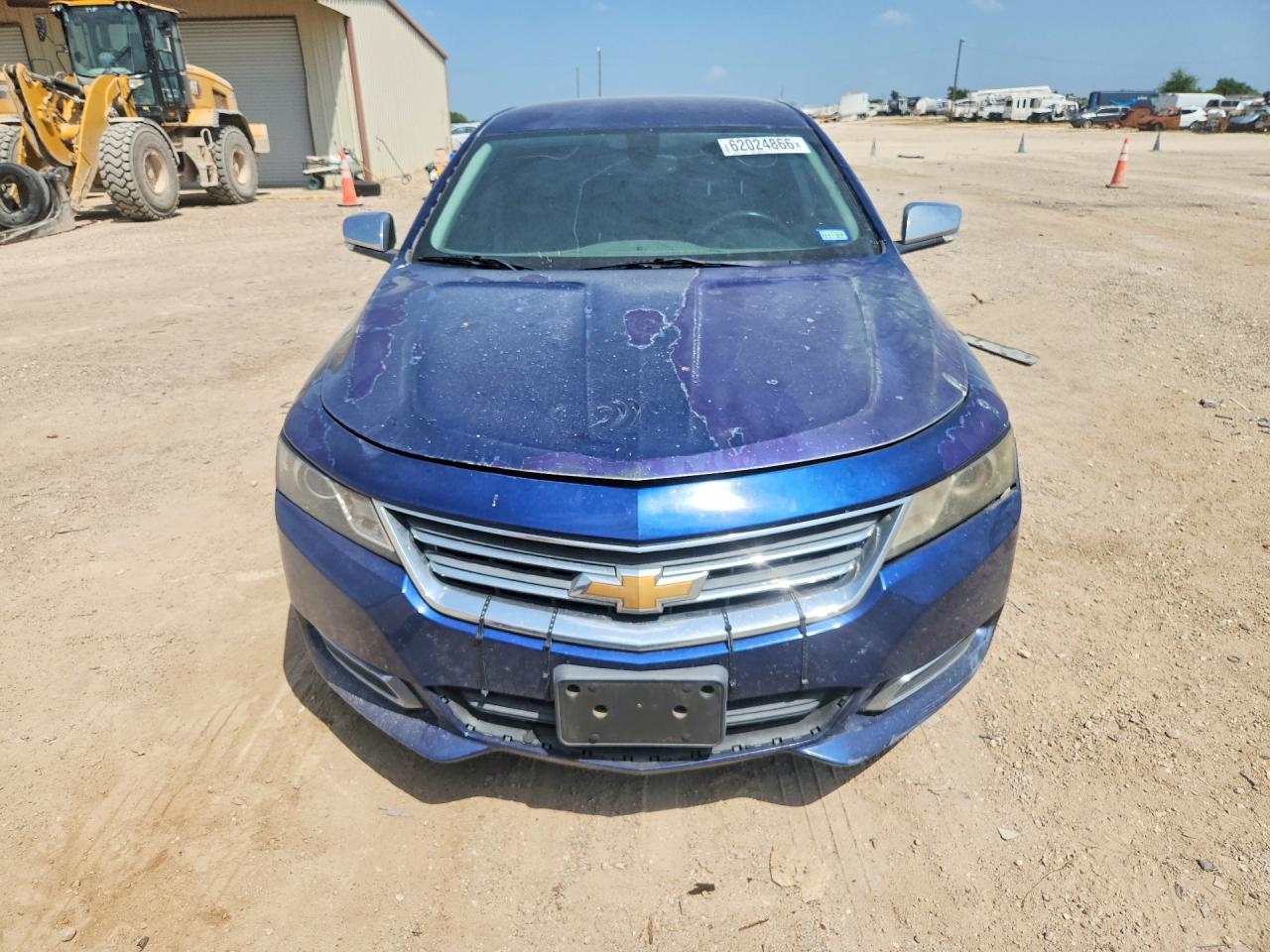 2014 Chevrolet Impala Lt Blue vin: 1G1125S36EU157236