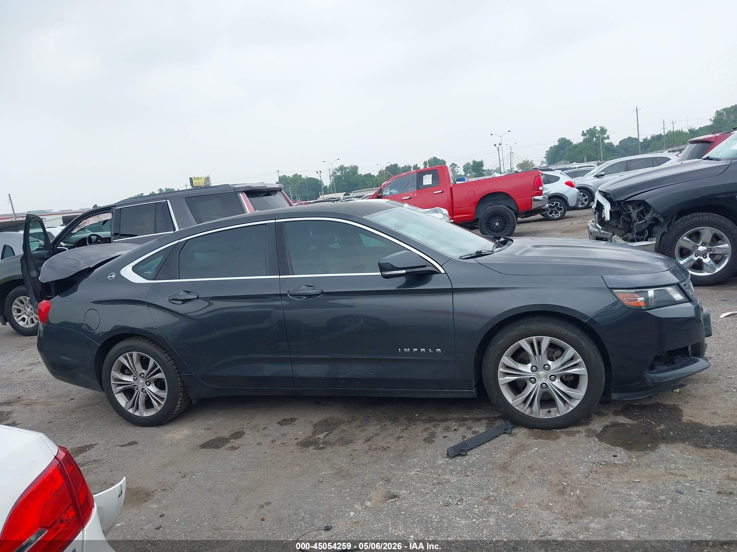 2015 Chevrolet Impala 2lt Серый vin: 1G1125S36FU122360