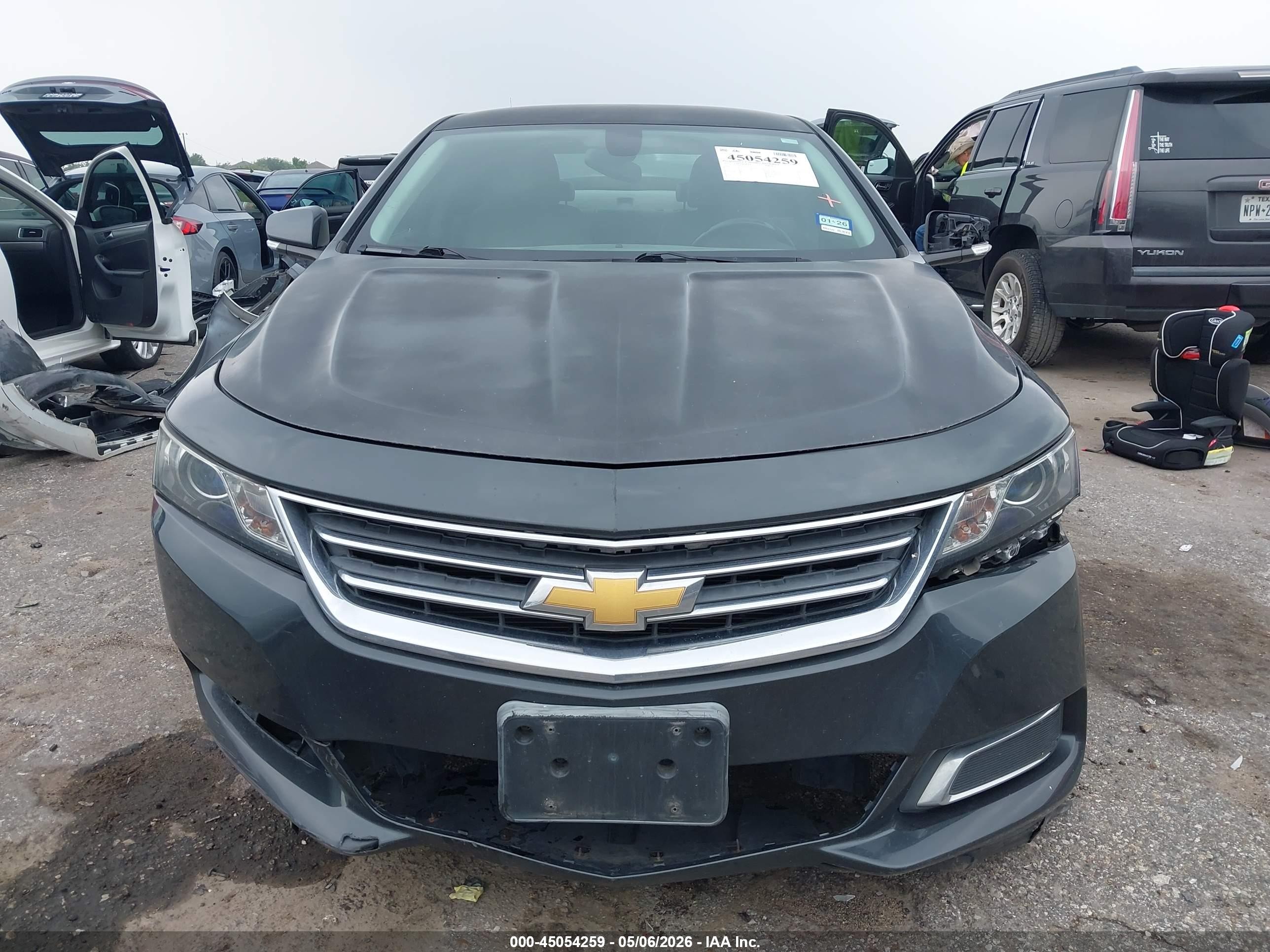 2015 Chevrolet Impala 2lt Серый vin: 1G1125S36FU122360