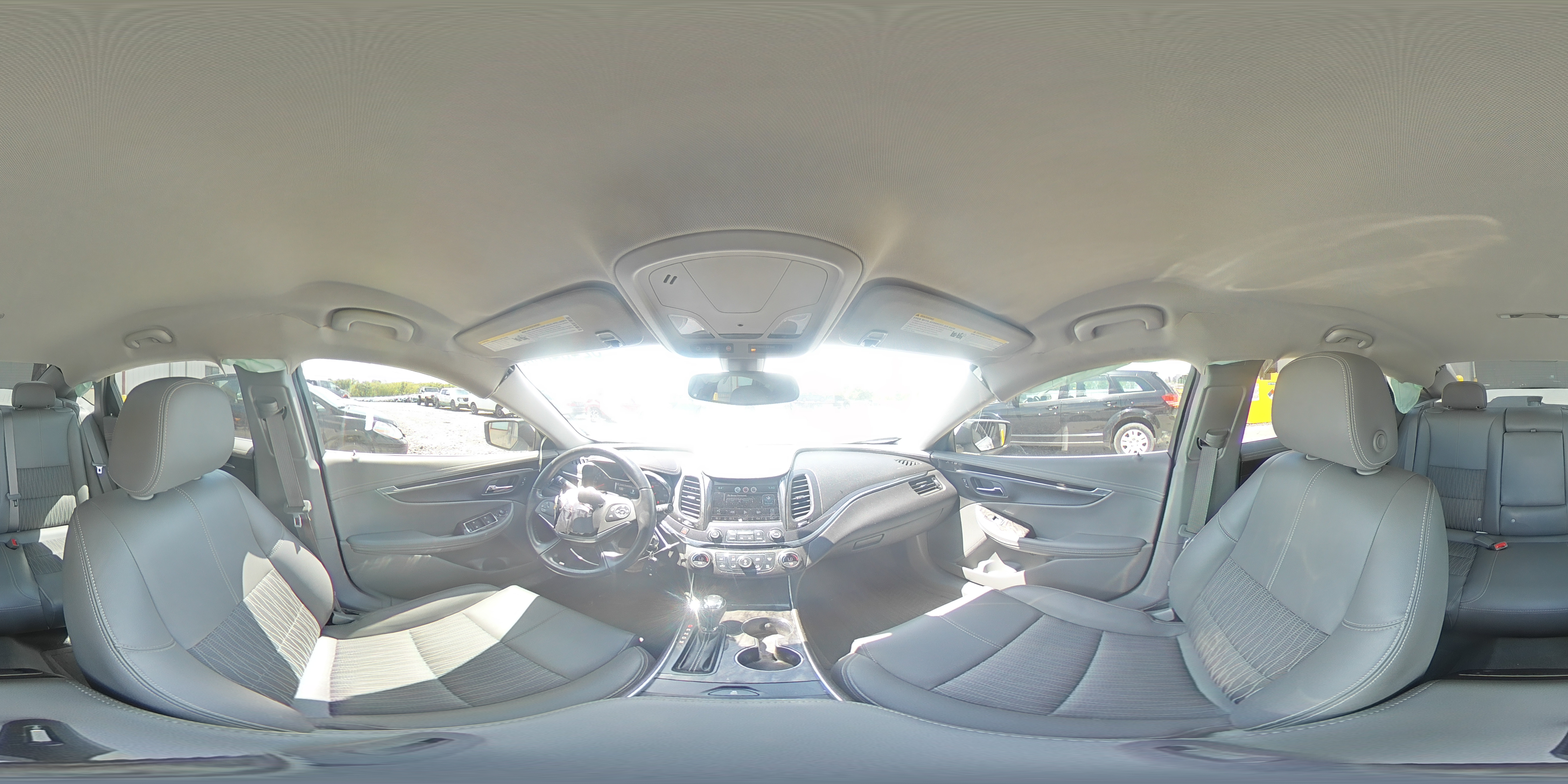 2015 Chevrolet Impala Lt White vin: 1G1125S36FU136548