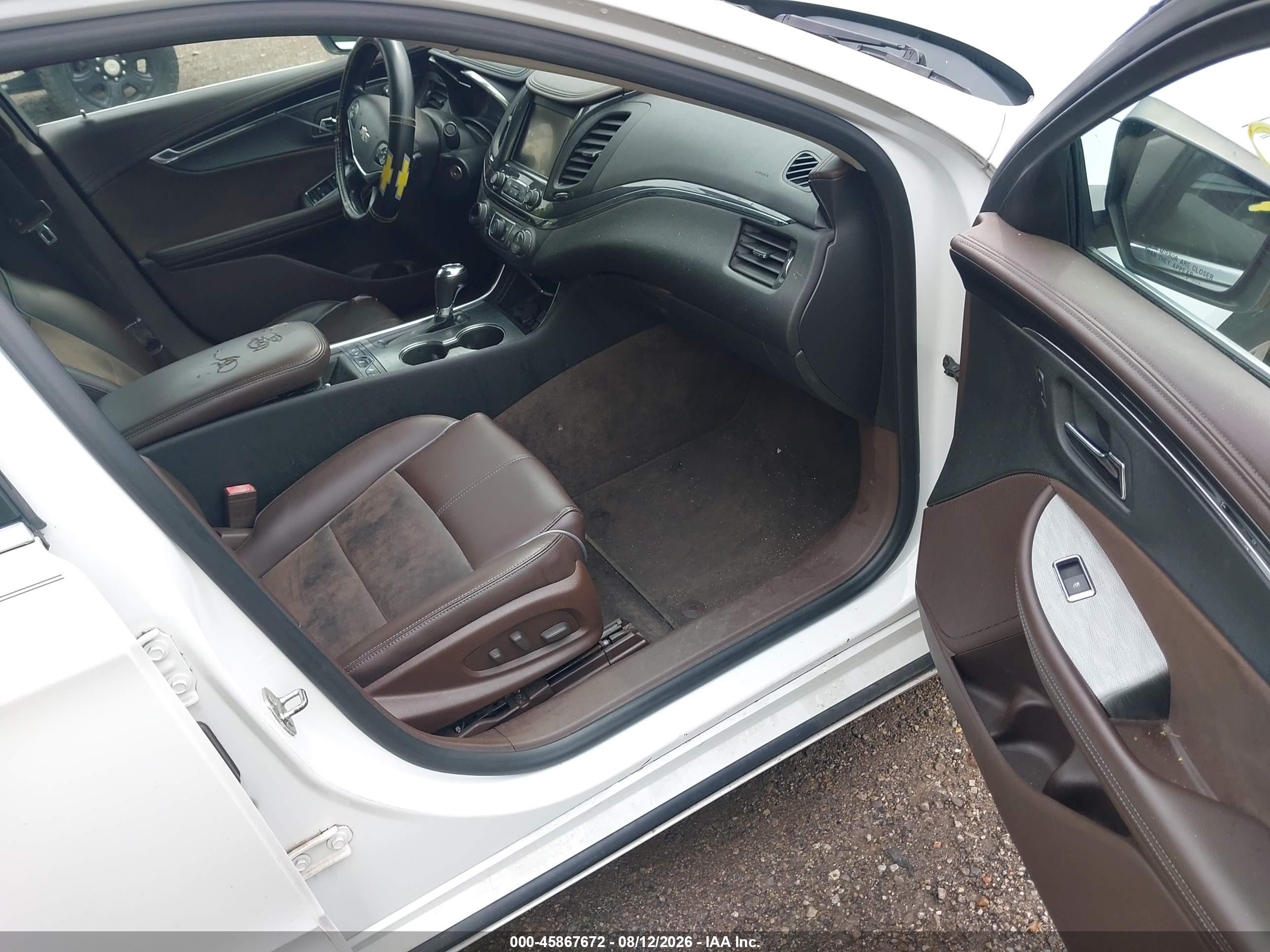 2014 Chevrolet Impala 2lt White vin: 1G1125S37EU129140
