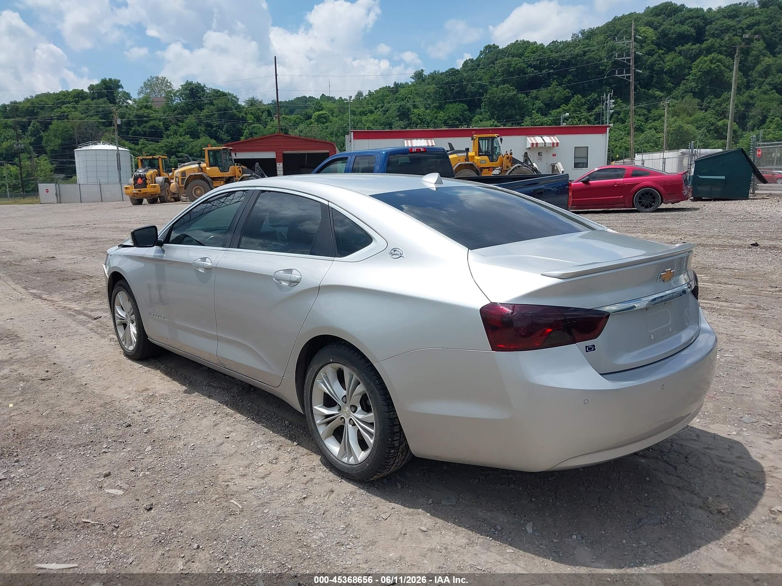 2014 Chevrolet Impala 2lt Silver vin: 1G1125S37EU132037