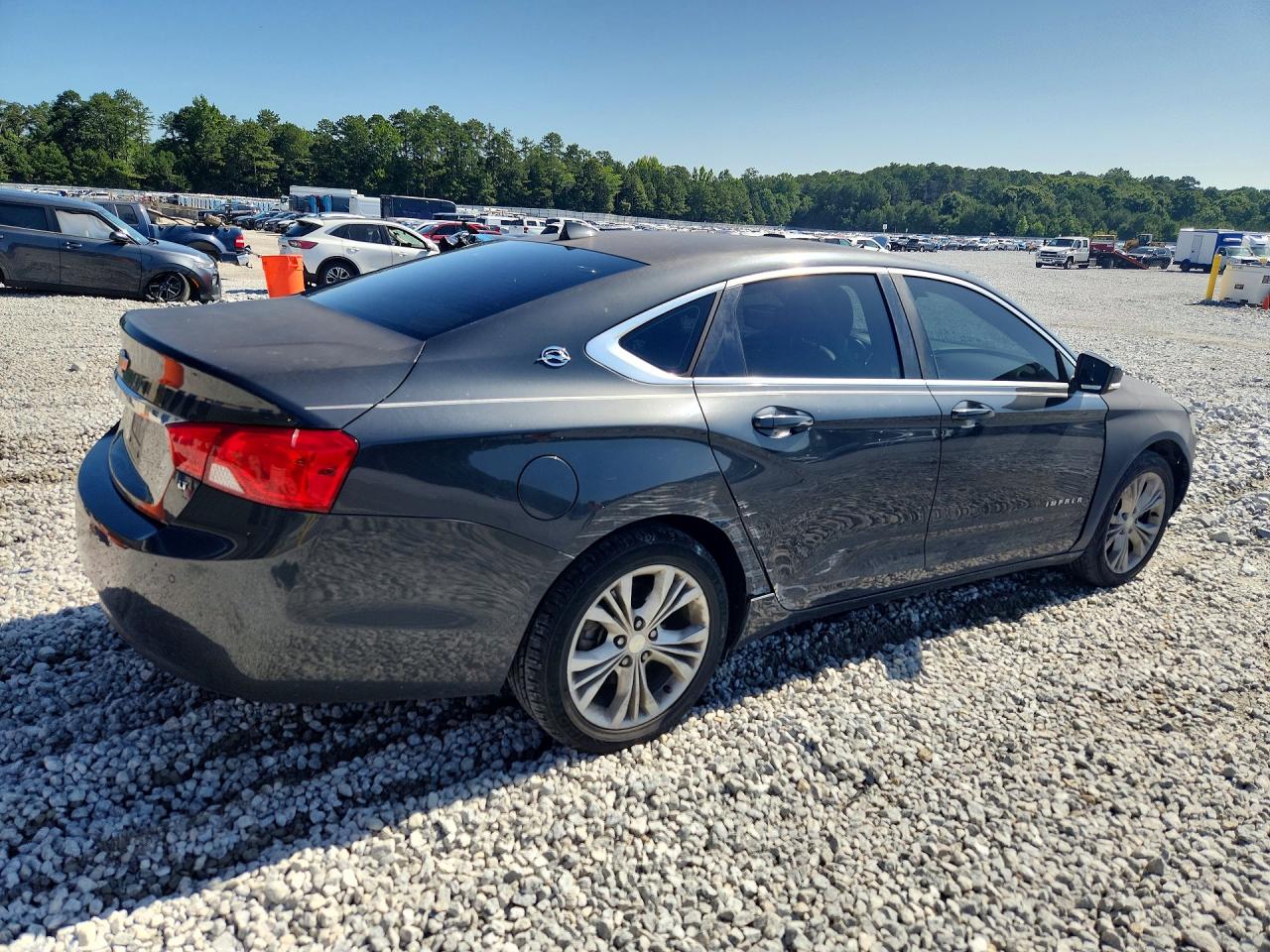 2014 Chevrolet Impala Lt Gray vin: 1G1125S37EU149873