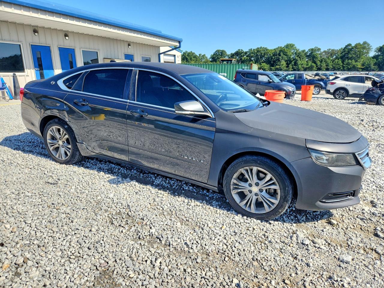 2014 Chevrolet Impala Lt Gray vin: 1G1125S37EU149873