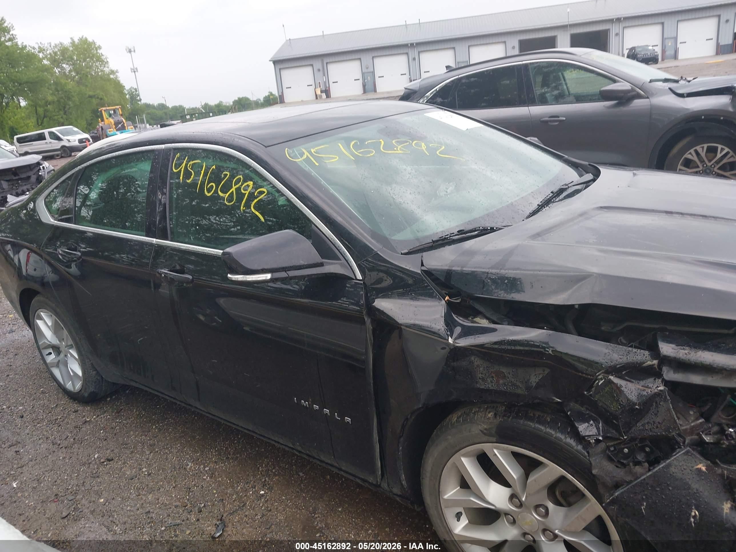 2015 Chevrolet Impala 2lt Black vin: 1G1125S37FU128006