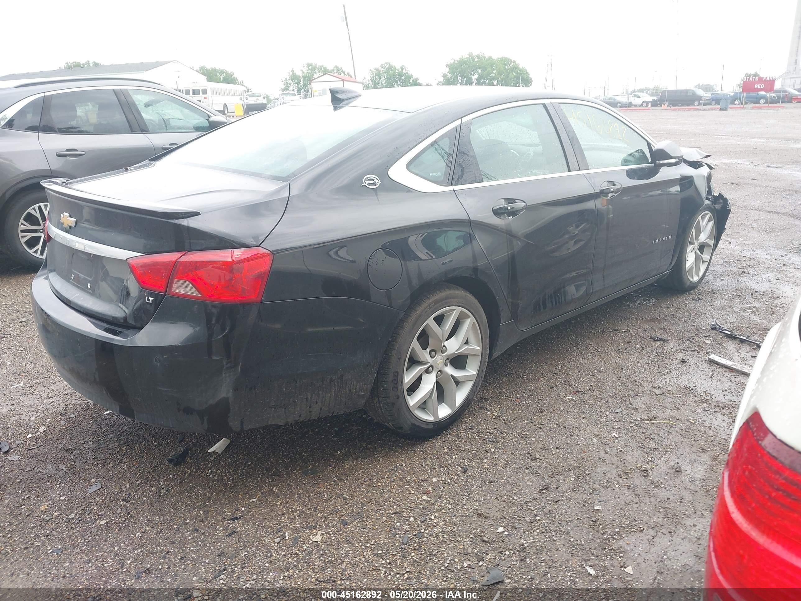 2015 Chevrolet Impala 2lt Black vin: 1G1125S37FU128006