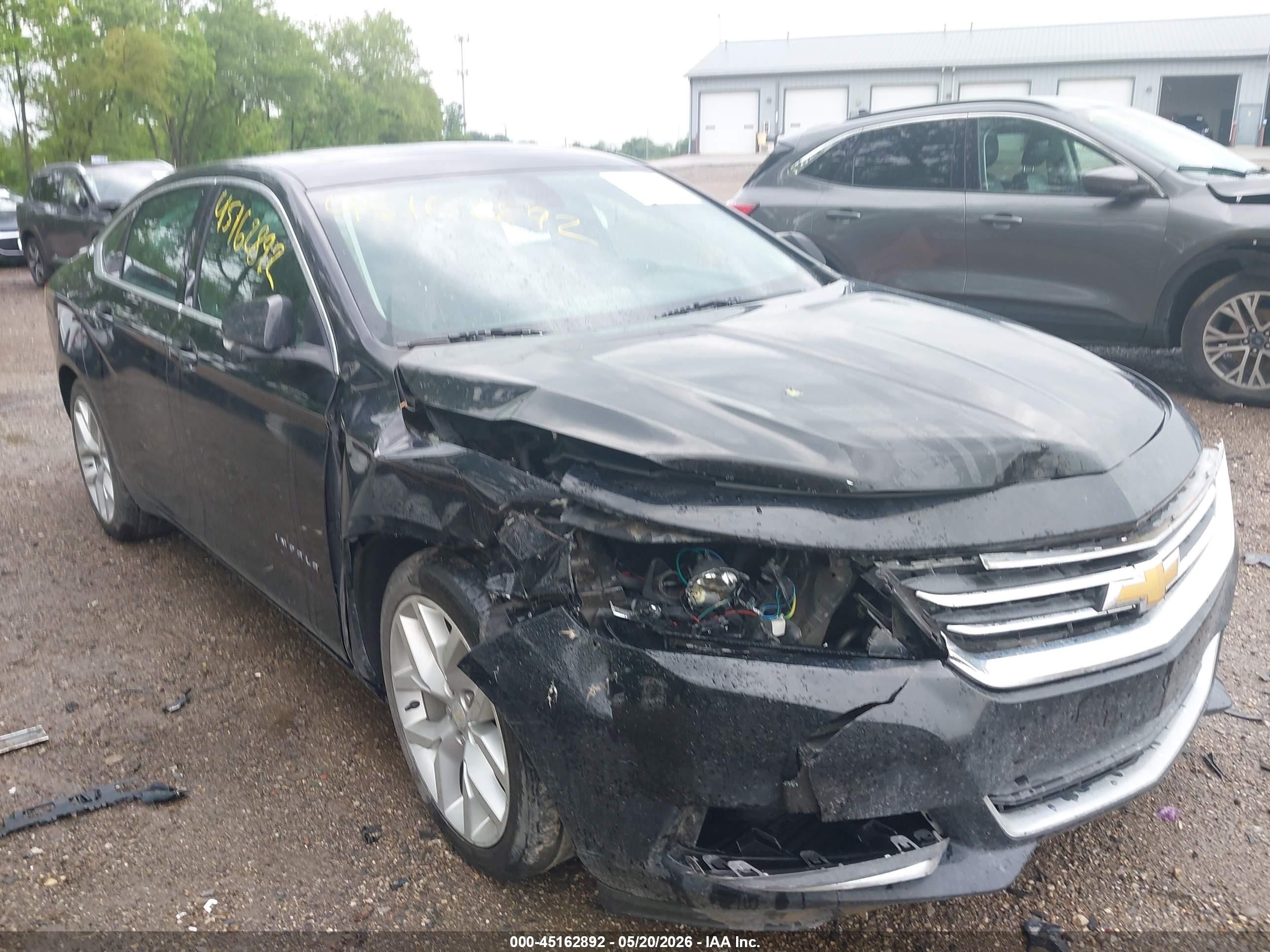 2015 Chevrolet Impala 2lt Black vin: 1G1125S37FU128006