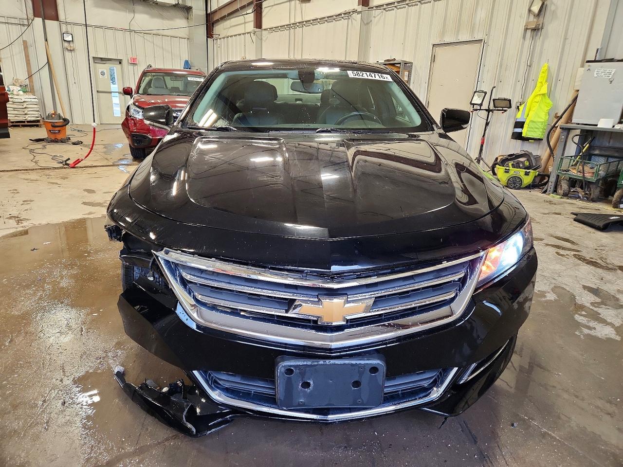2015 Chevrolet Impala Lt Black vin: 1G1125S37FU145498
