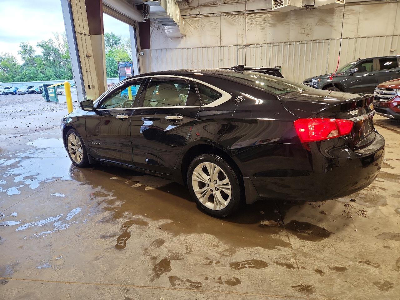 2015 Chevrolet Impala Lt Black vin: 1G1125S37FU145498