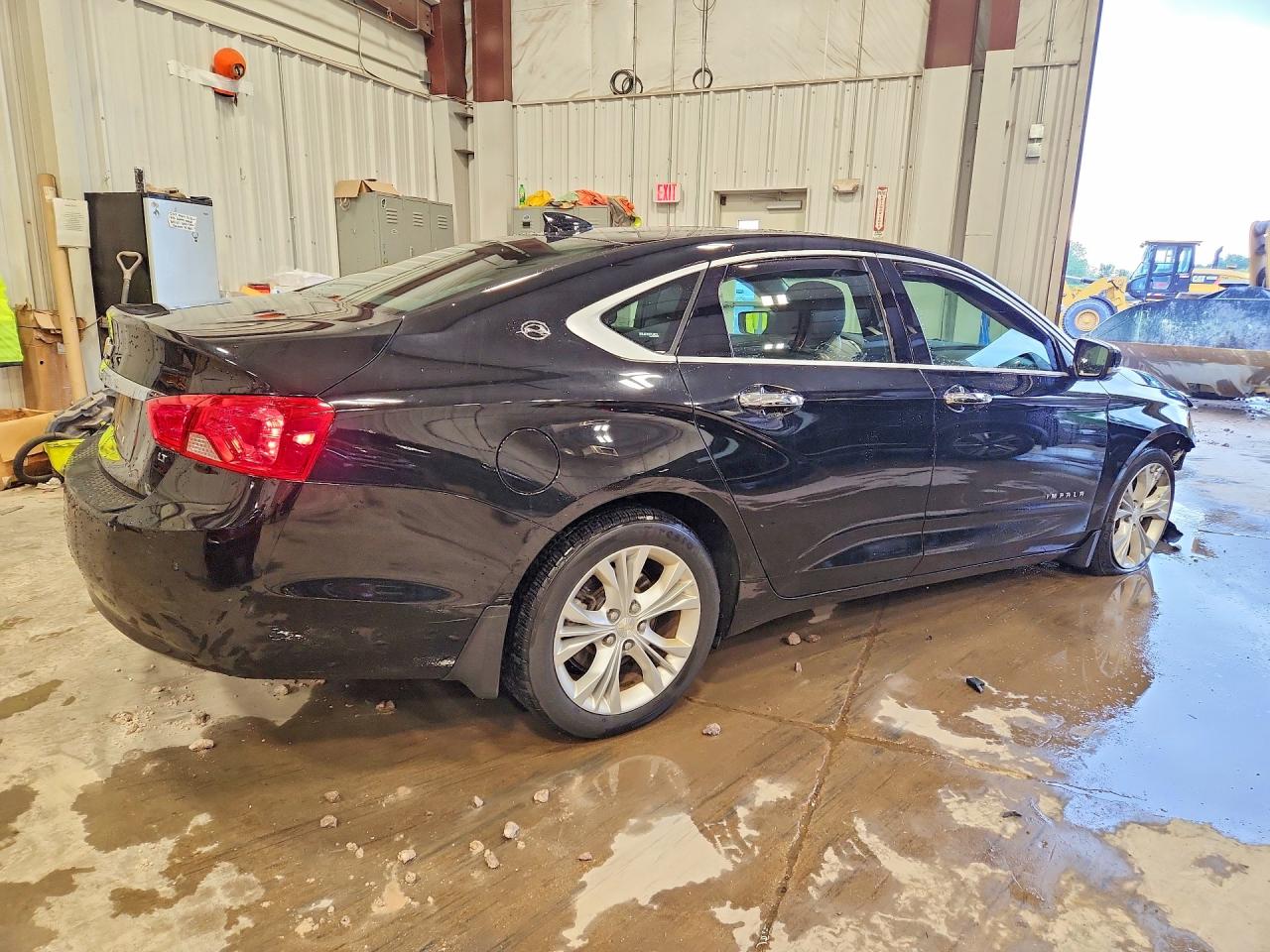 2015 Chevrolet Impala Lt Black vin: 1G1125S37FU145498