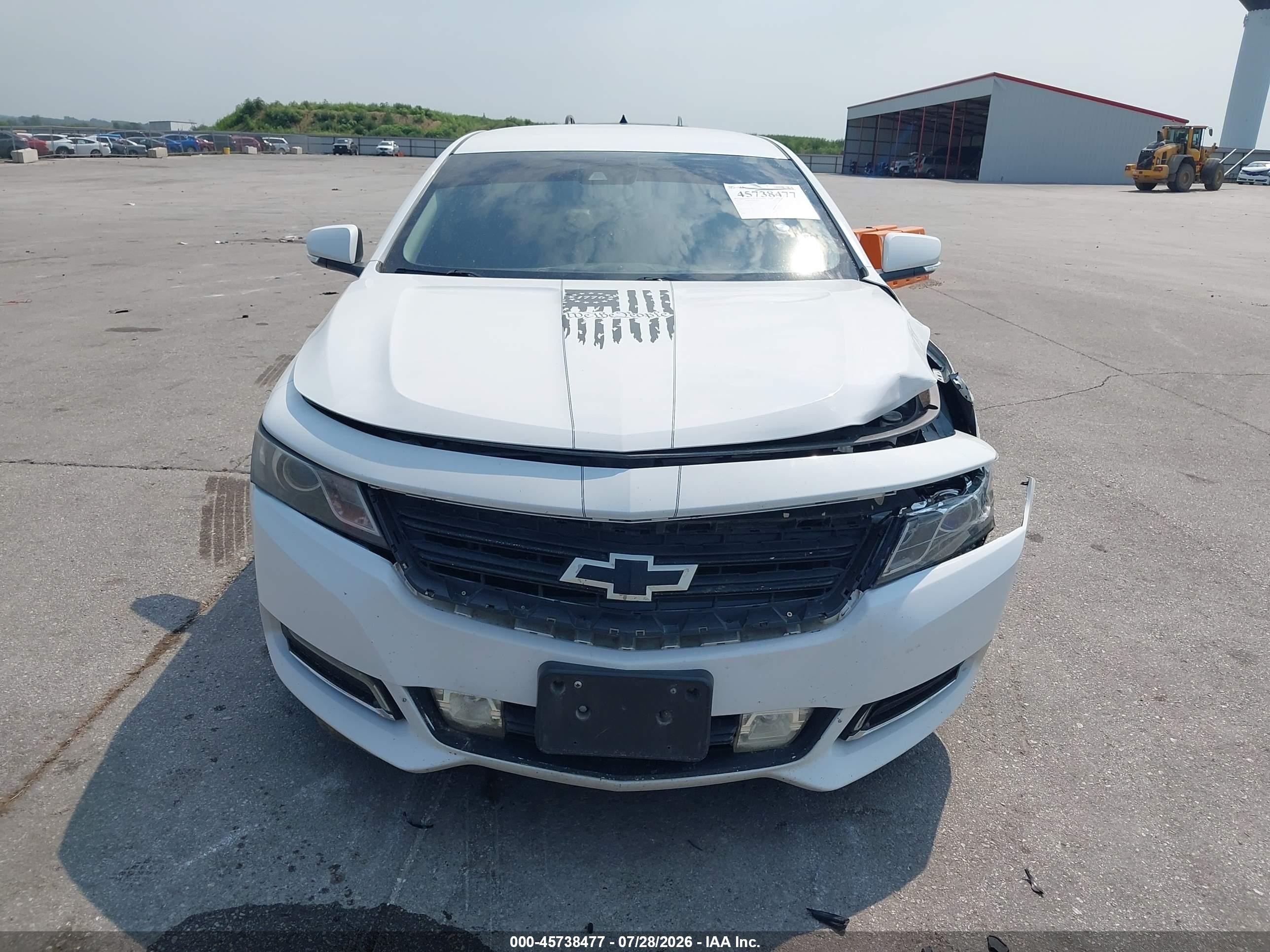 2014 Chevrolet Impala 2lt White vin: 1G1125S38EU100133