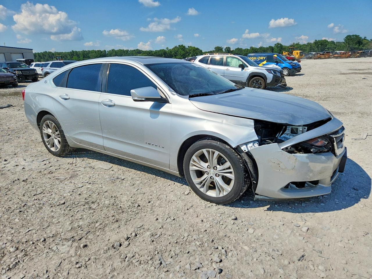2014 Chevrolet Impala Lt Silver vin: 1G1125S38EU109611