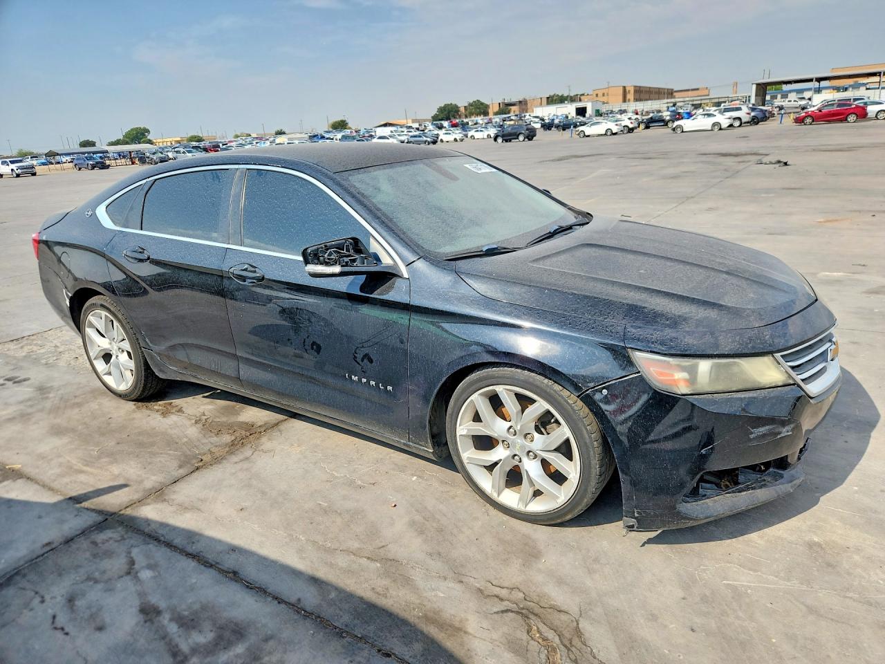2014 Chevrolet Impala Lt Black vin: 1G1125S38EU113450