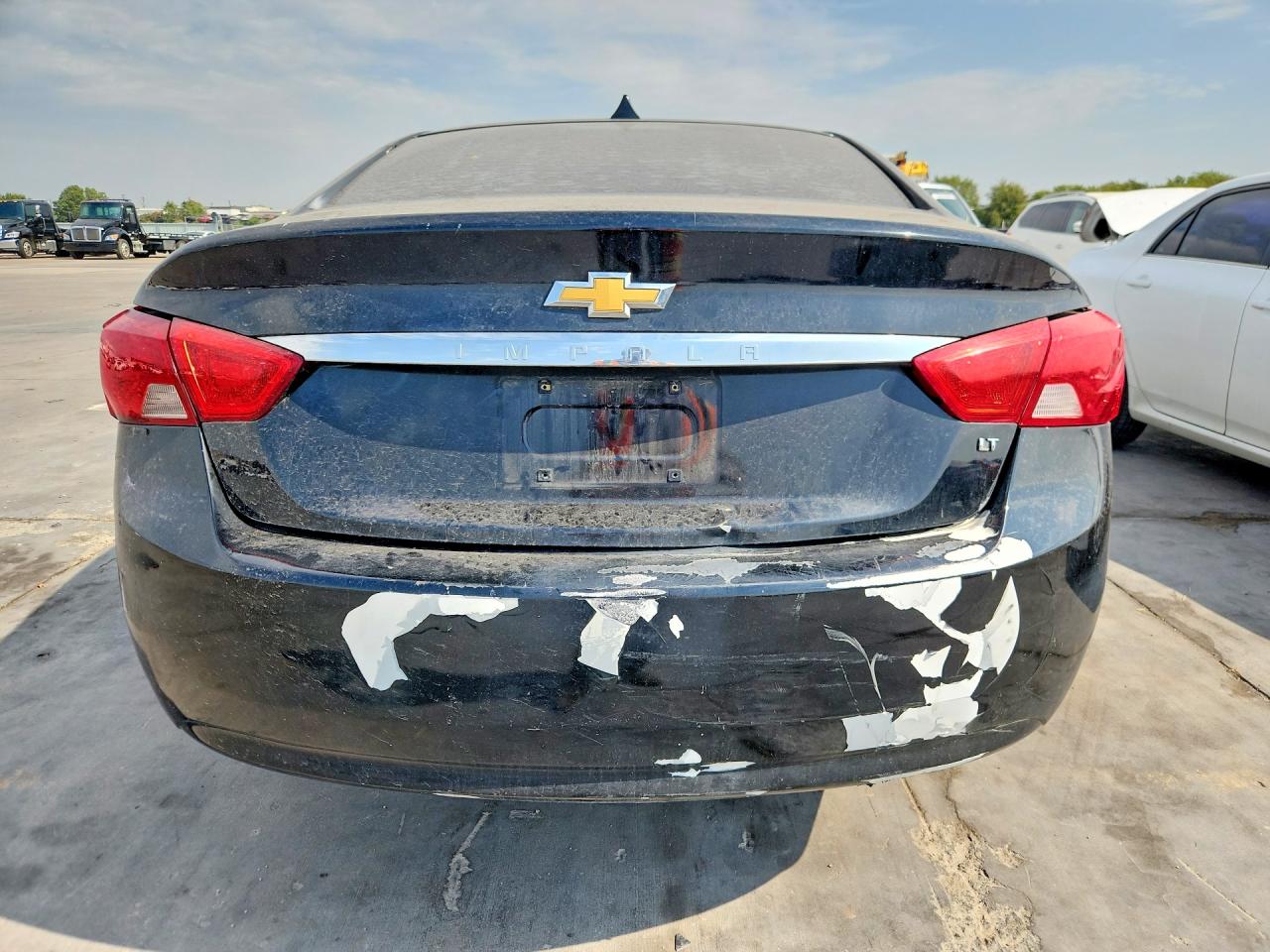 2014 Chevrolet Impala Lt Black vin: 1G1125S38EU113450