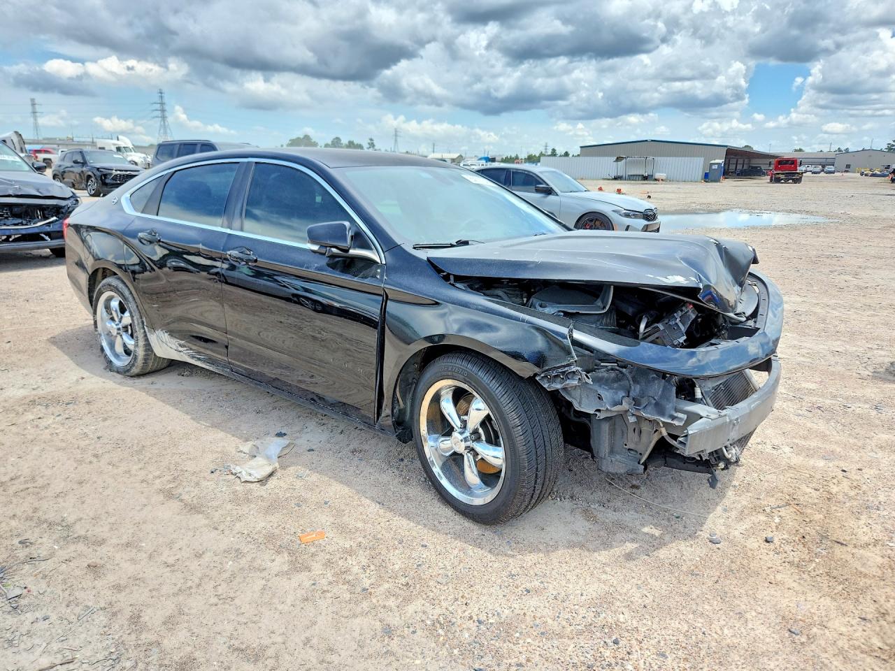 2014 Chevrolet Impala Lt Черный vin: 1G1125S38EU134508