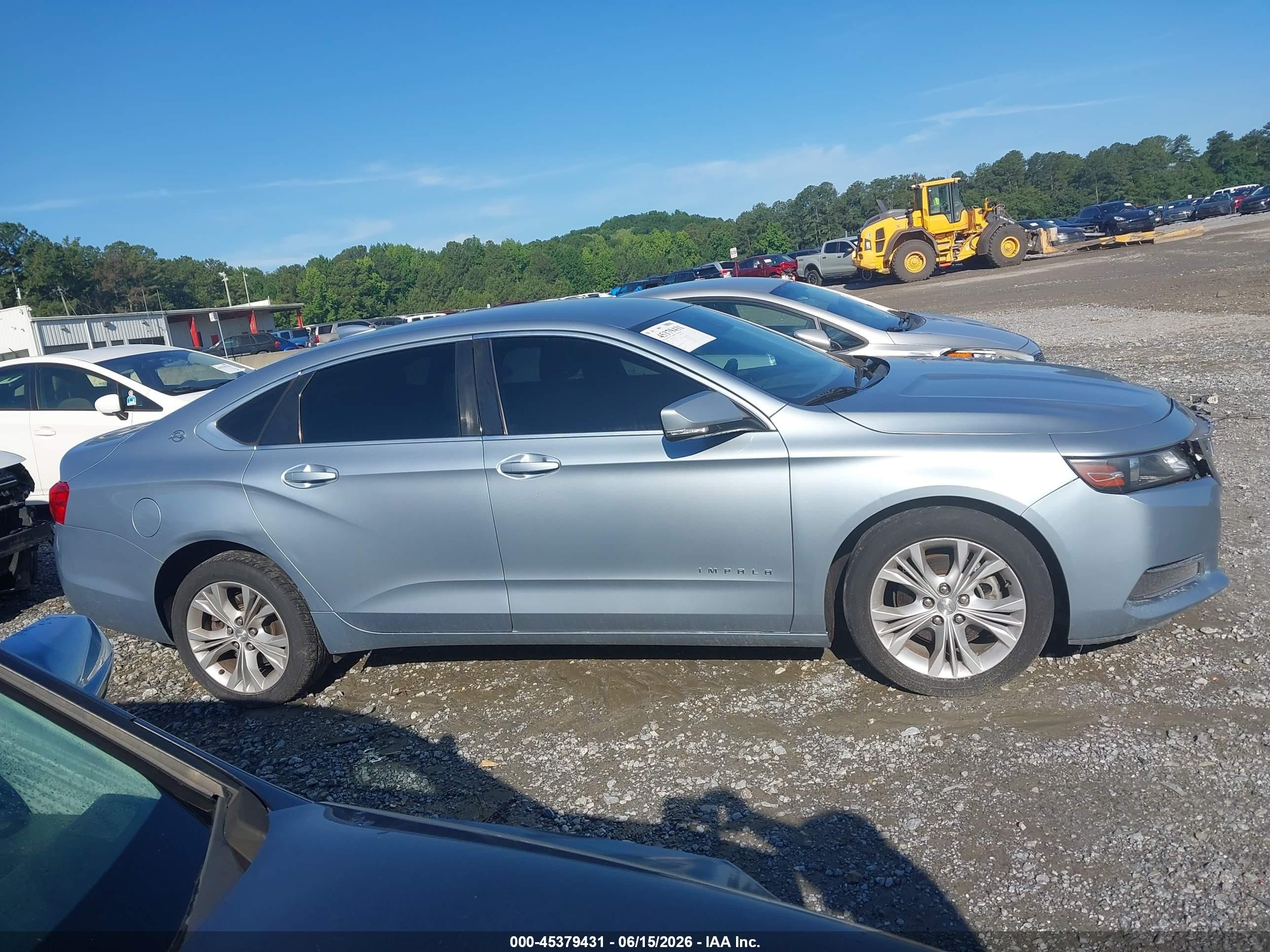 2015 Chevrolet Impala 2lt Silver vin: 1G1125S38FU121520