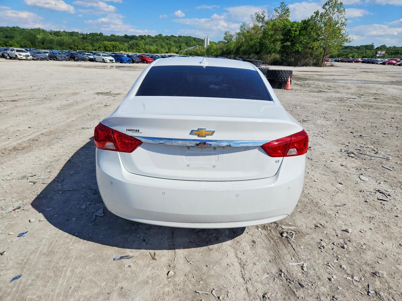 2014 Chevrolet Impala Lt White vin: 1G1125S39EU118642