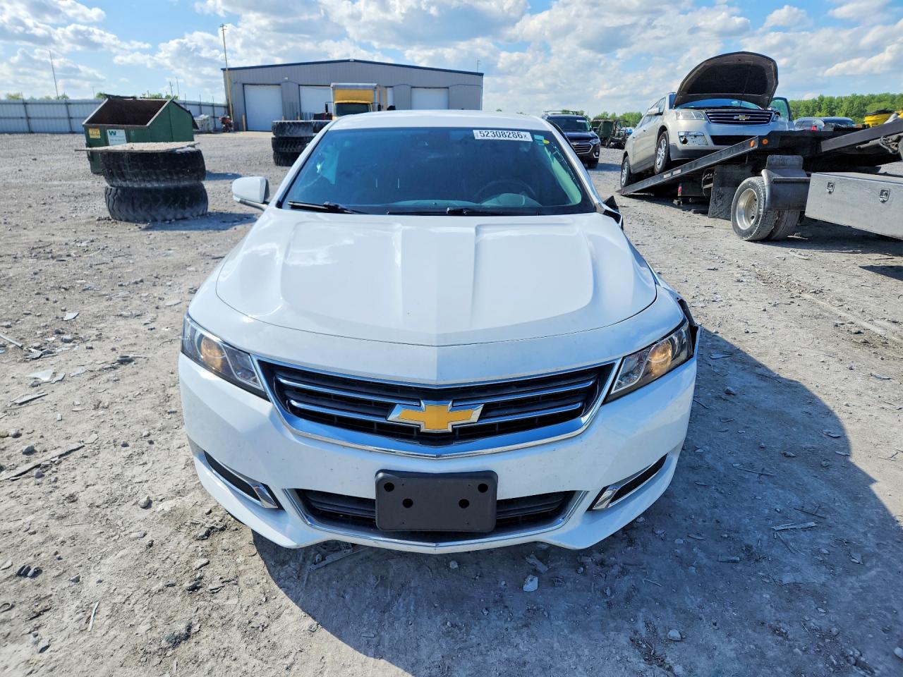 2014 Chevrolet Impala Lt White vin: 1G1125S39EU118642
