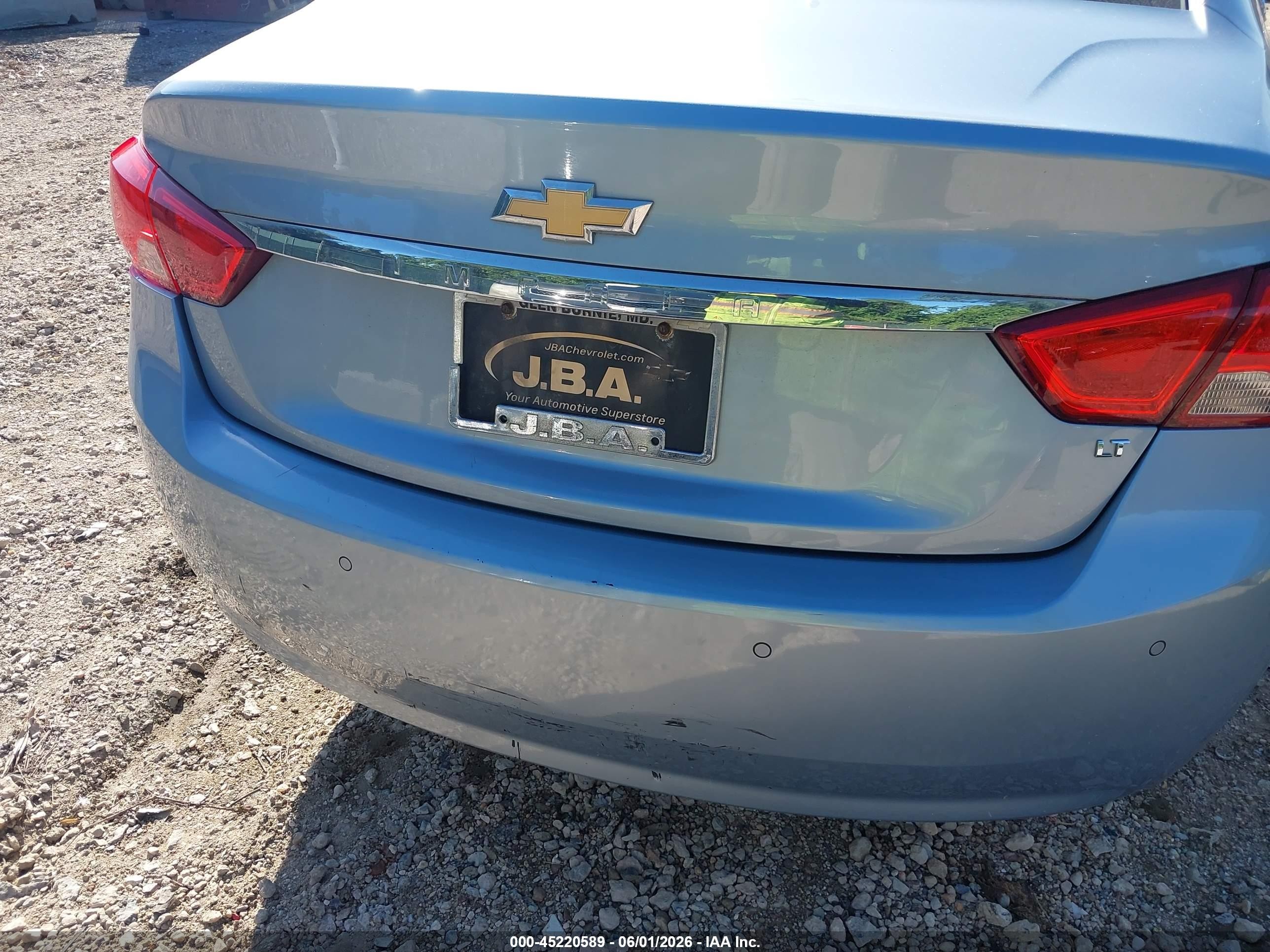 2014 Chevrolet Impala 2lt Silver vin: 1G1125S3XEU137832