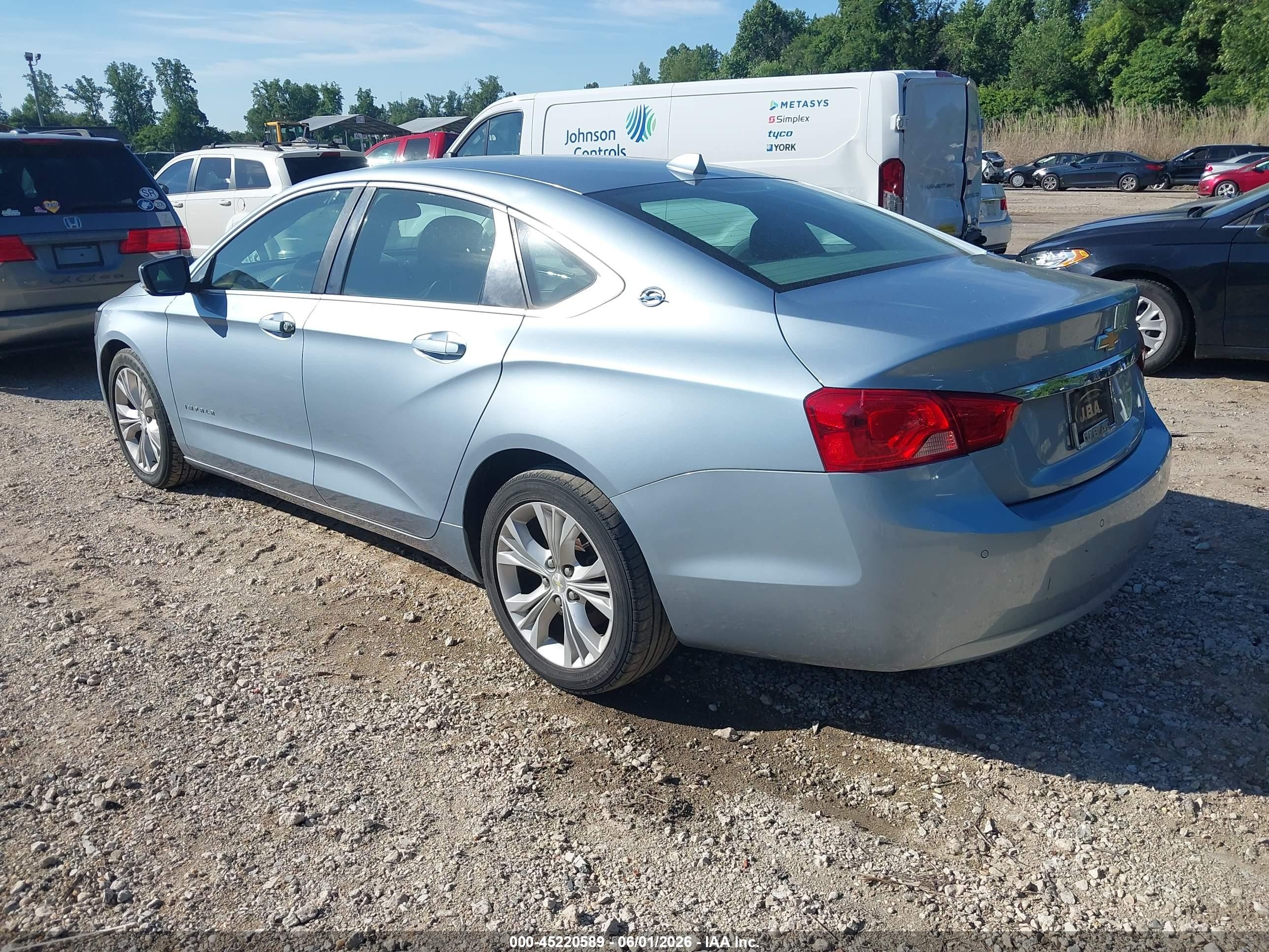 2014 Chevrolet Impala 2lt Silver vin: 1G1125S3XEU137832